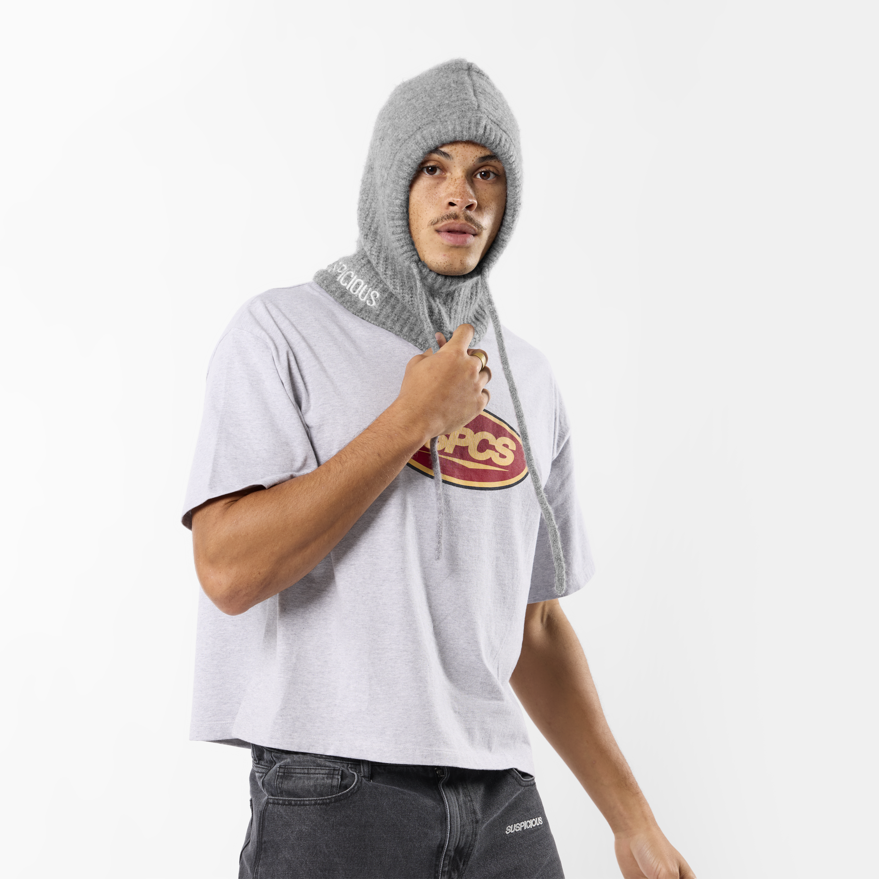 Suspicious Antwerp Winter3 / Flow Balaclava - Neutral Heather