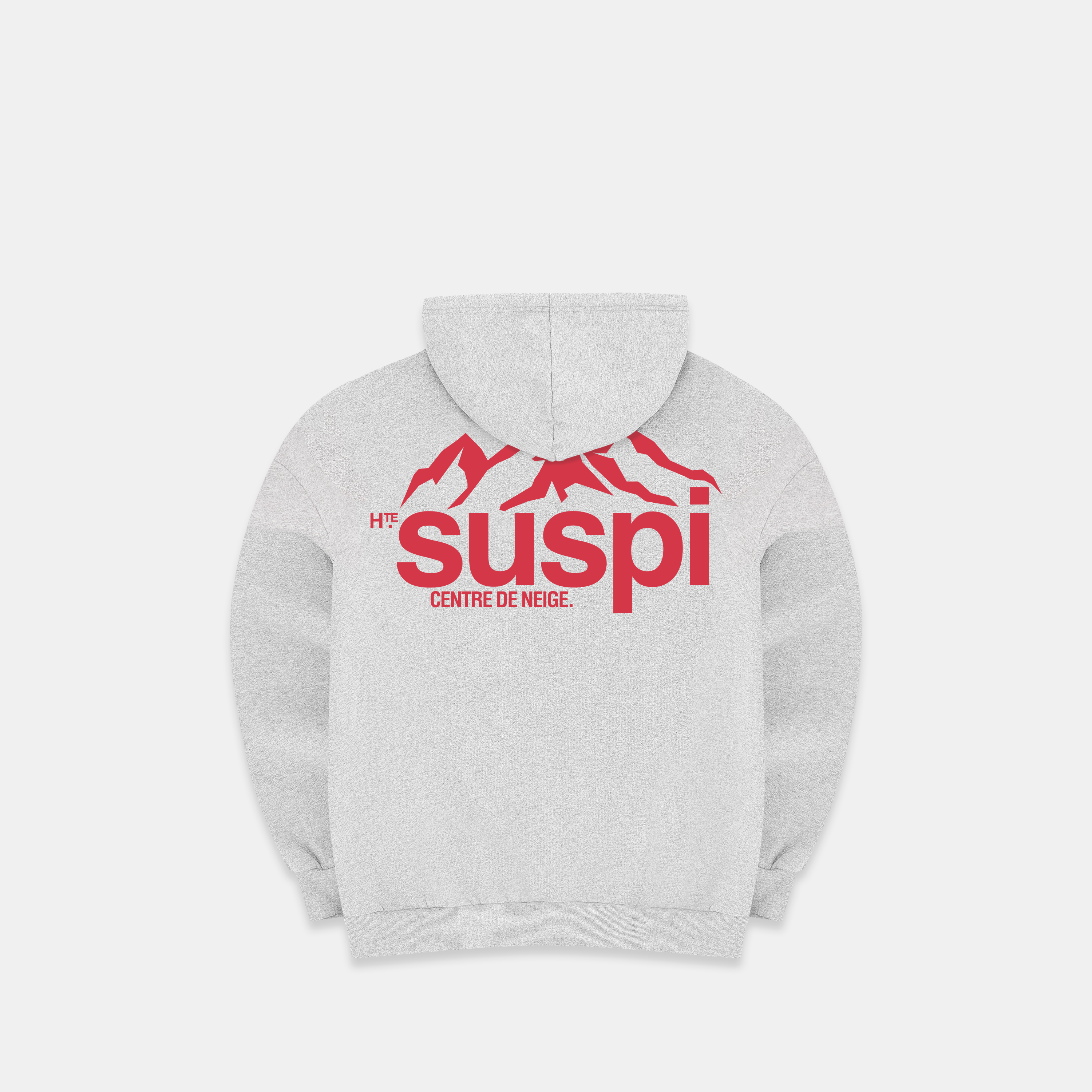 Suspicious Antwerp The Centre de Neige Hoodie - Neutral Heather