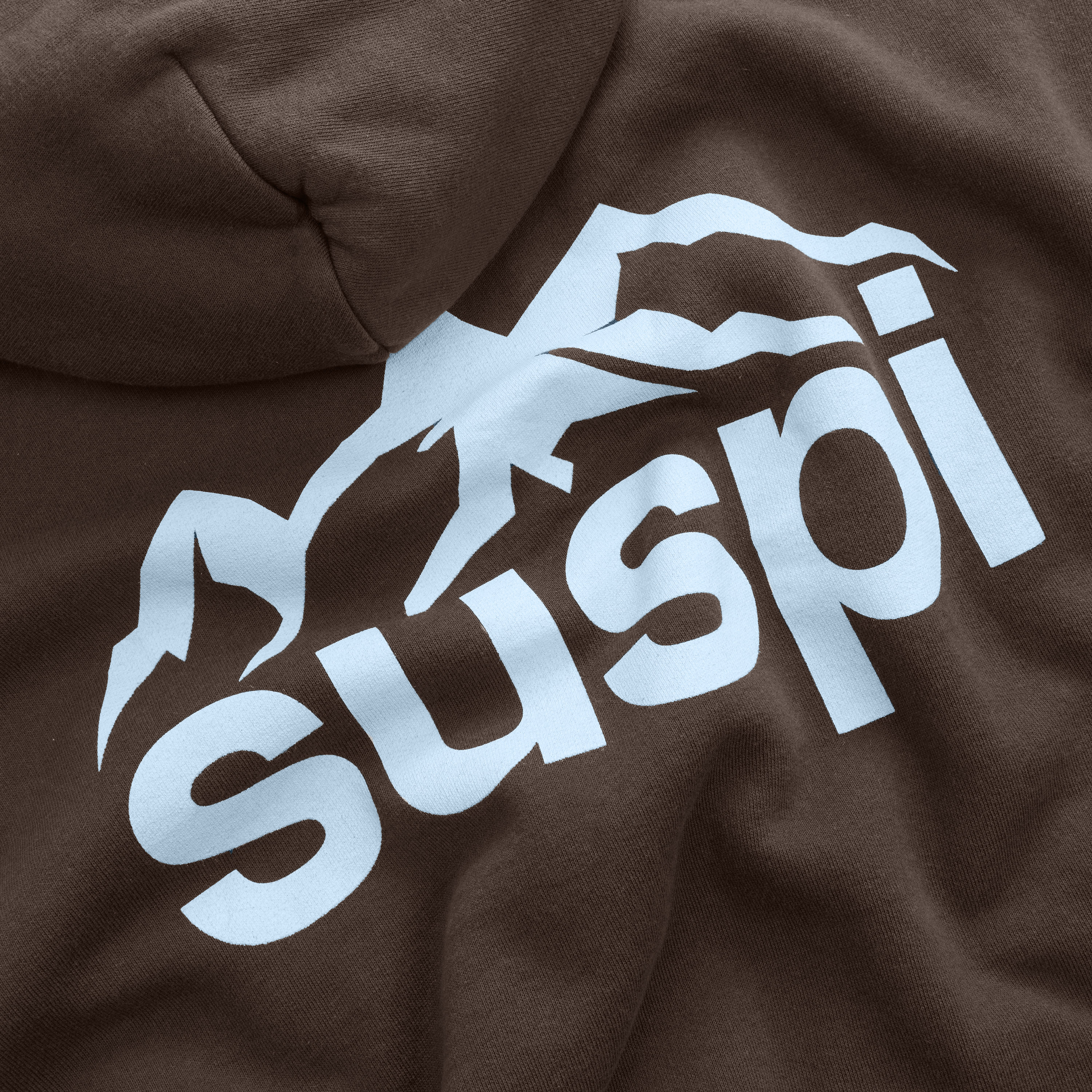 Suspicious Antwerp Winter1 / Landscape Hoodie - Espresso