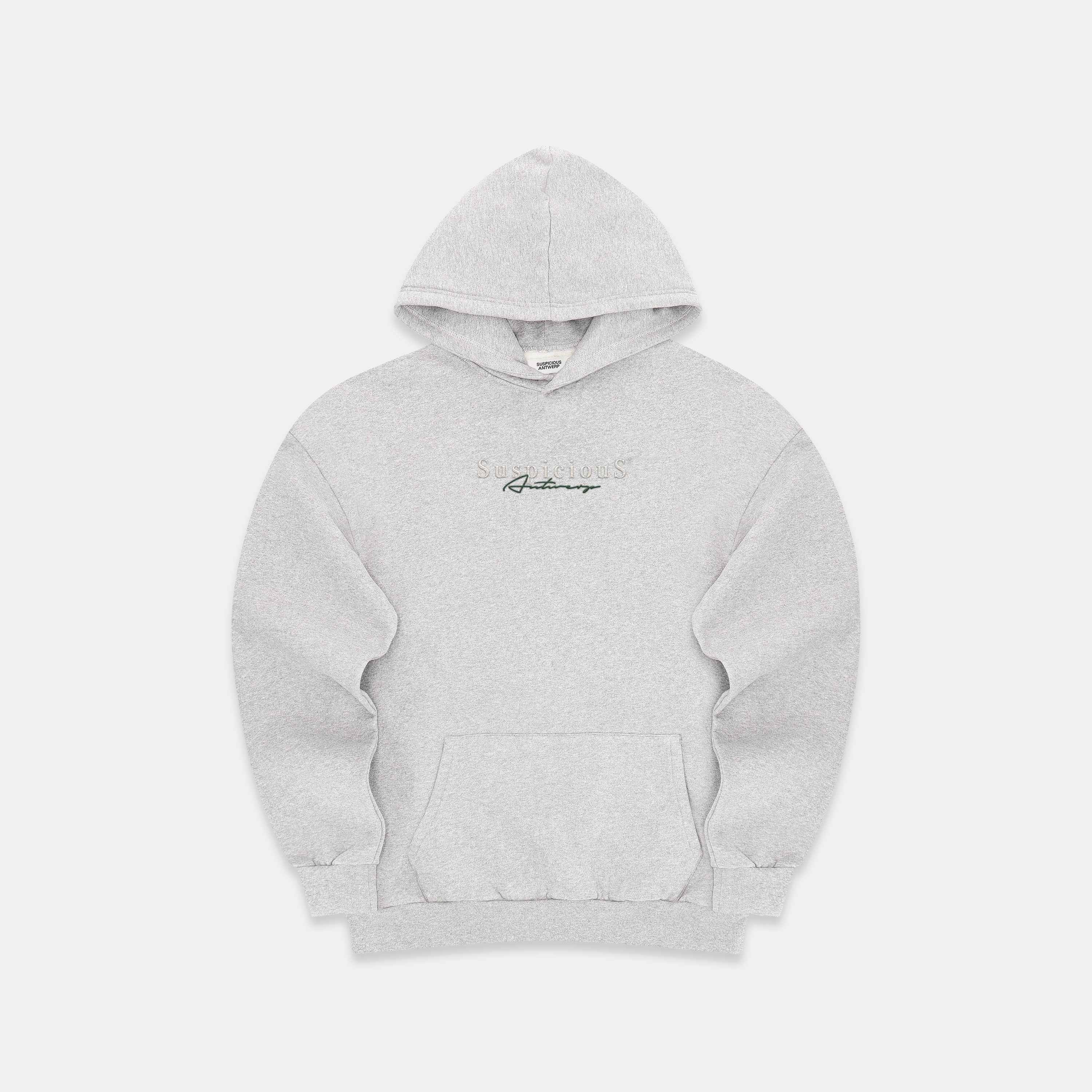 Suspicious Antwerp The Vintage Hoodie - Neutral Heather