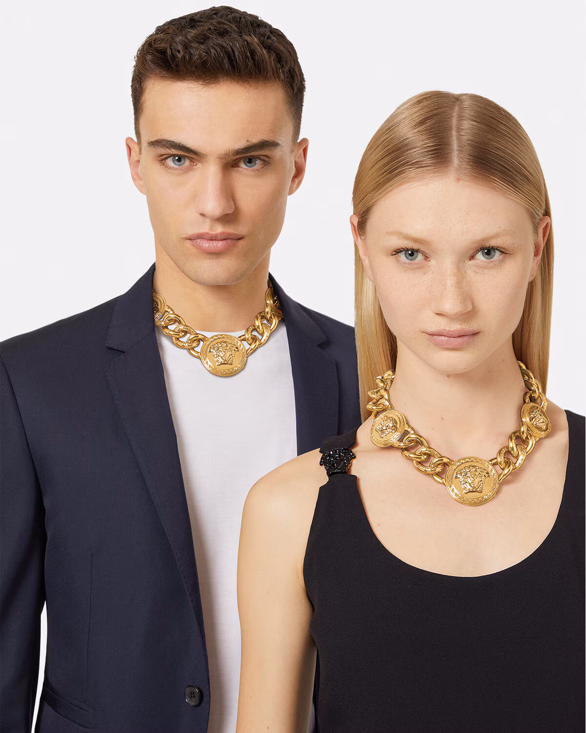 Versace Medusa Chain Necklace