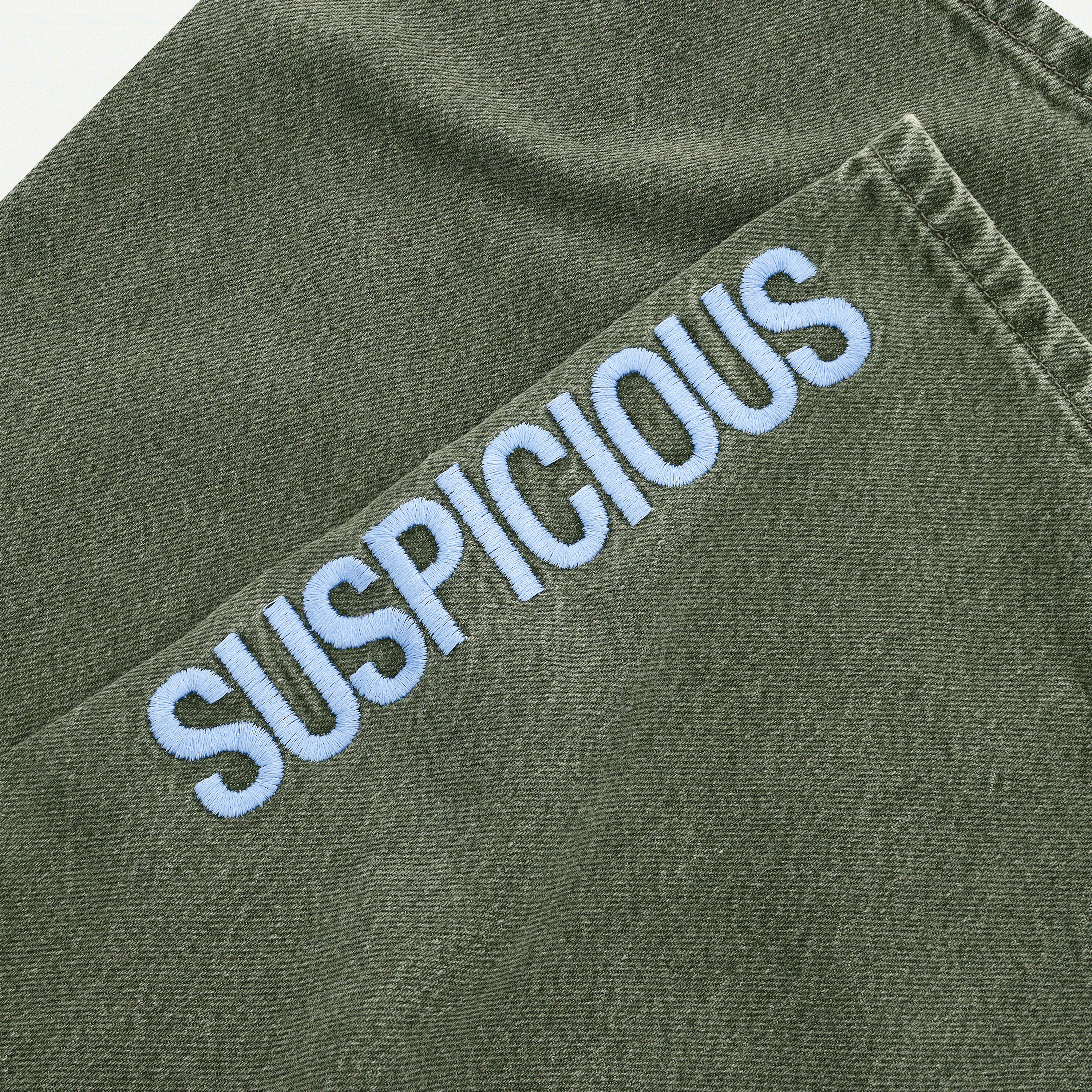 Suspicious Antwerp PL / Vertified Roomie Jeans - Washed Green