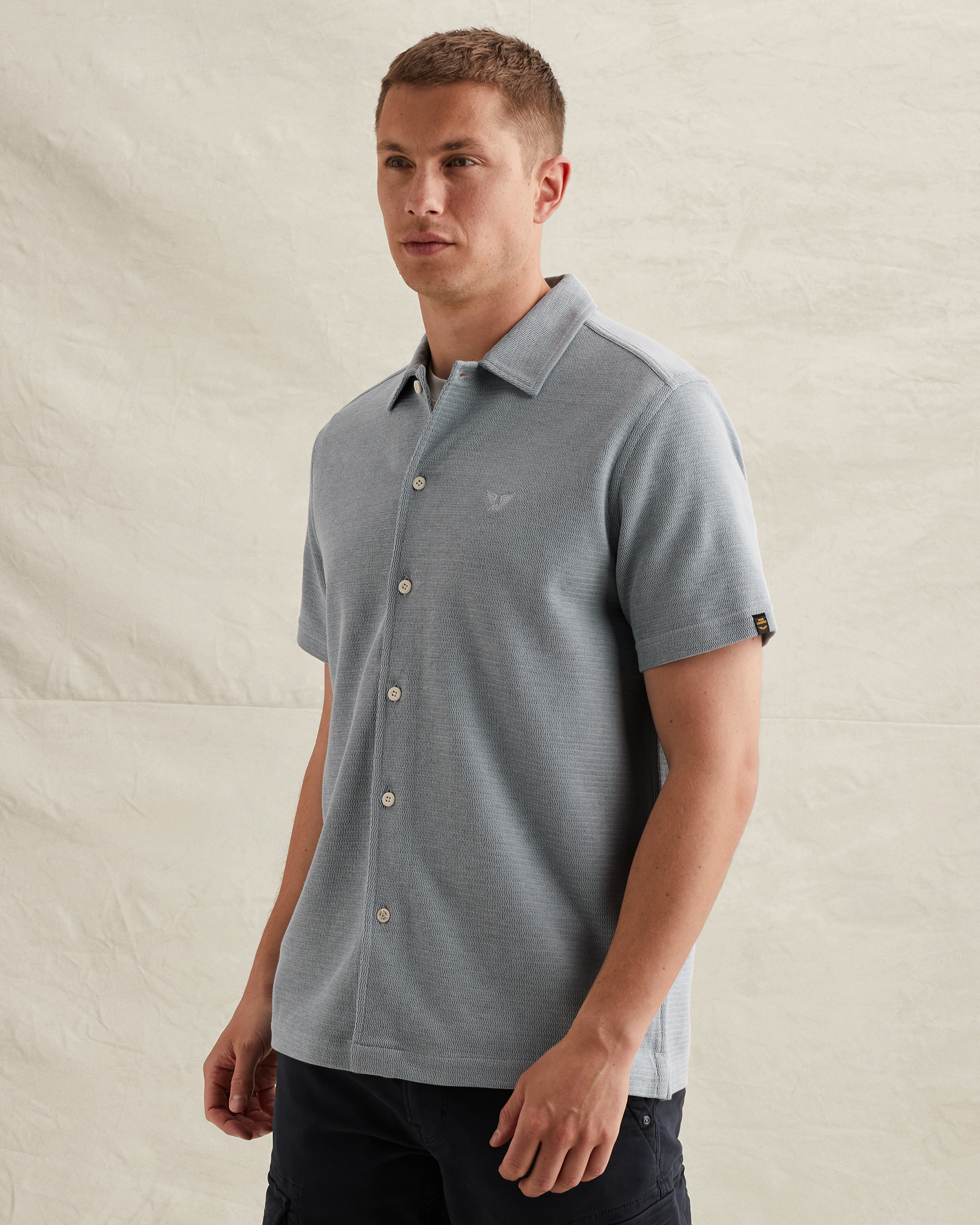 PME Legend Shirt with short sleeves in interlock jerseyx