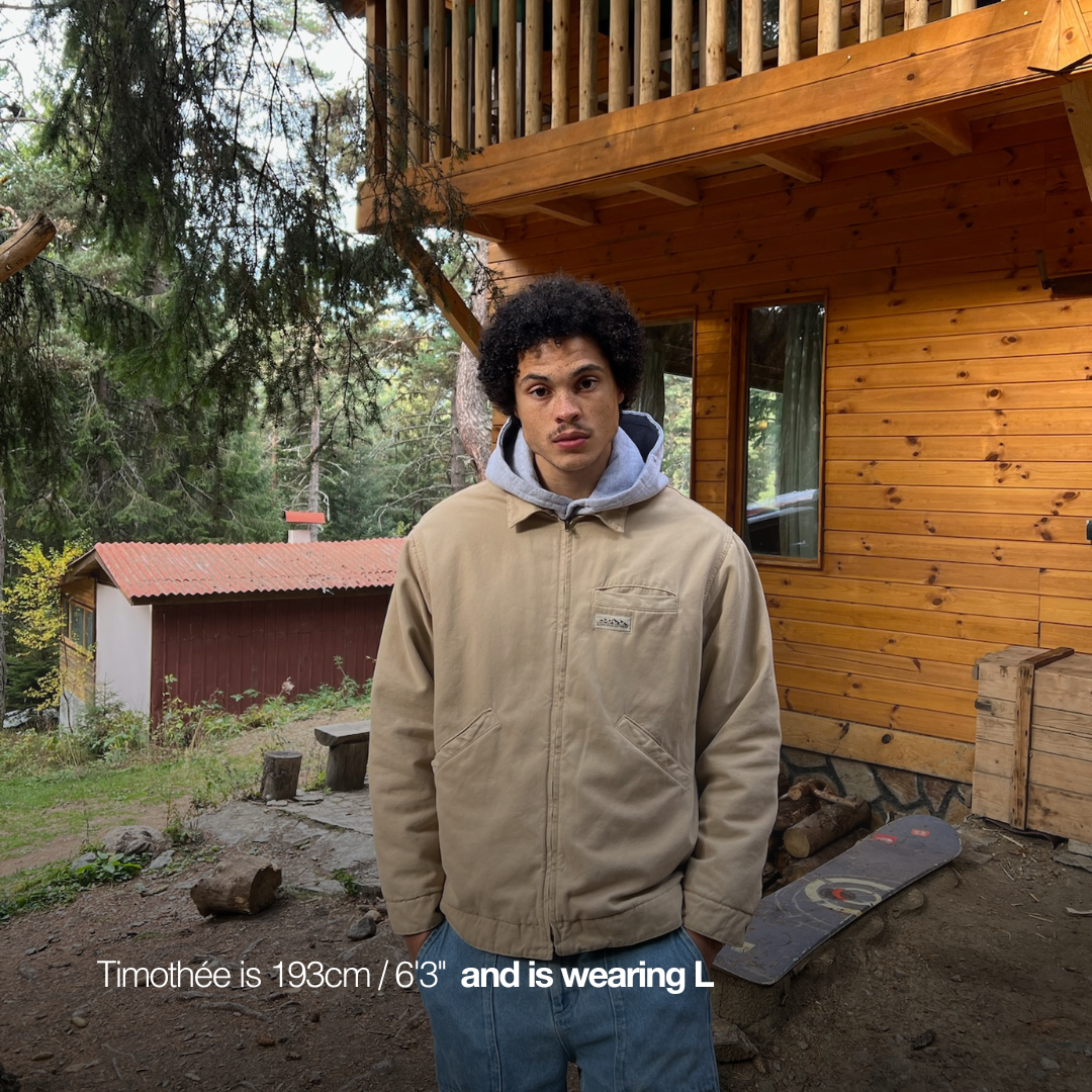 Suspicious Antwerp The Landscape Workwear Jacket - Dune