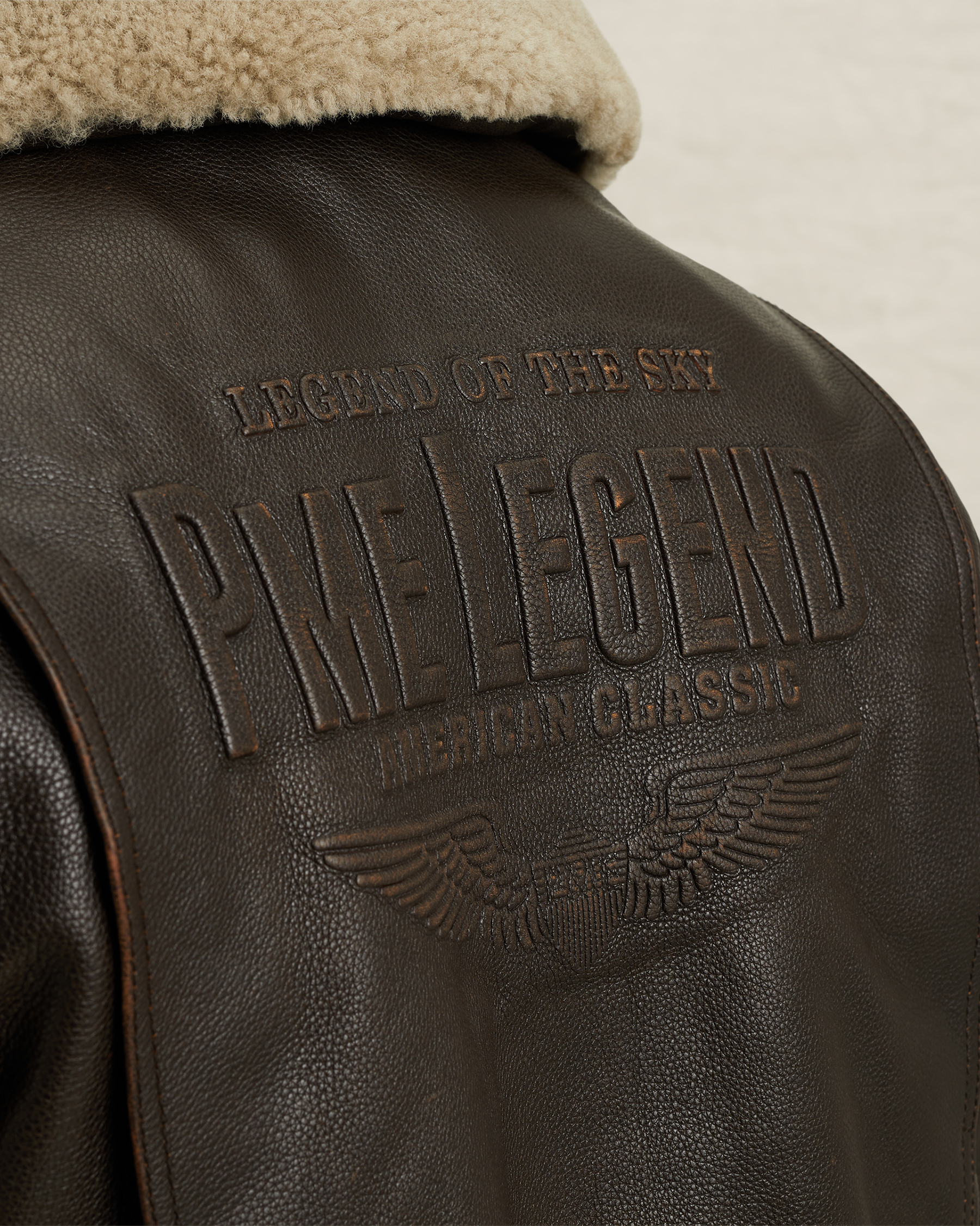 PME Legend Iconic Hudson leather jacketx