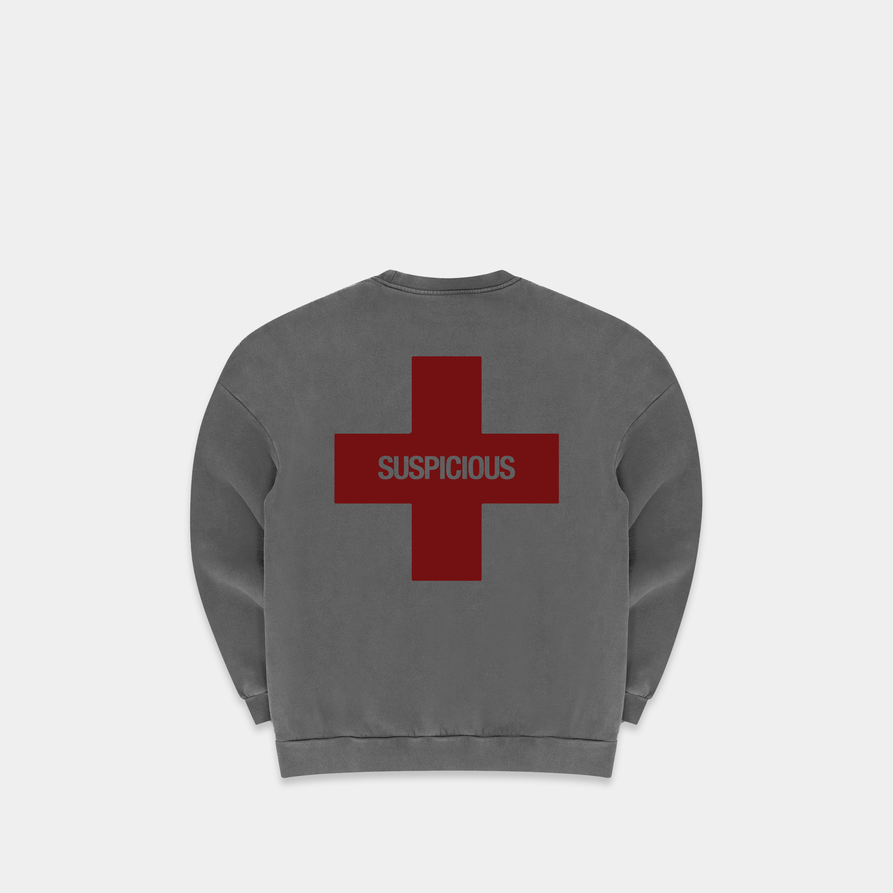 Suspicious Antwerp The Ski Patrol Crewneck - Dark Shadow
