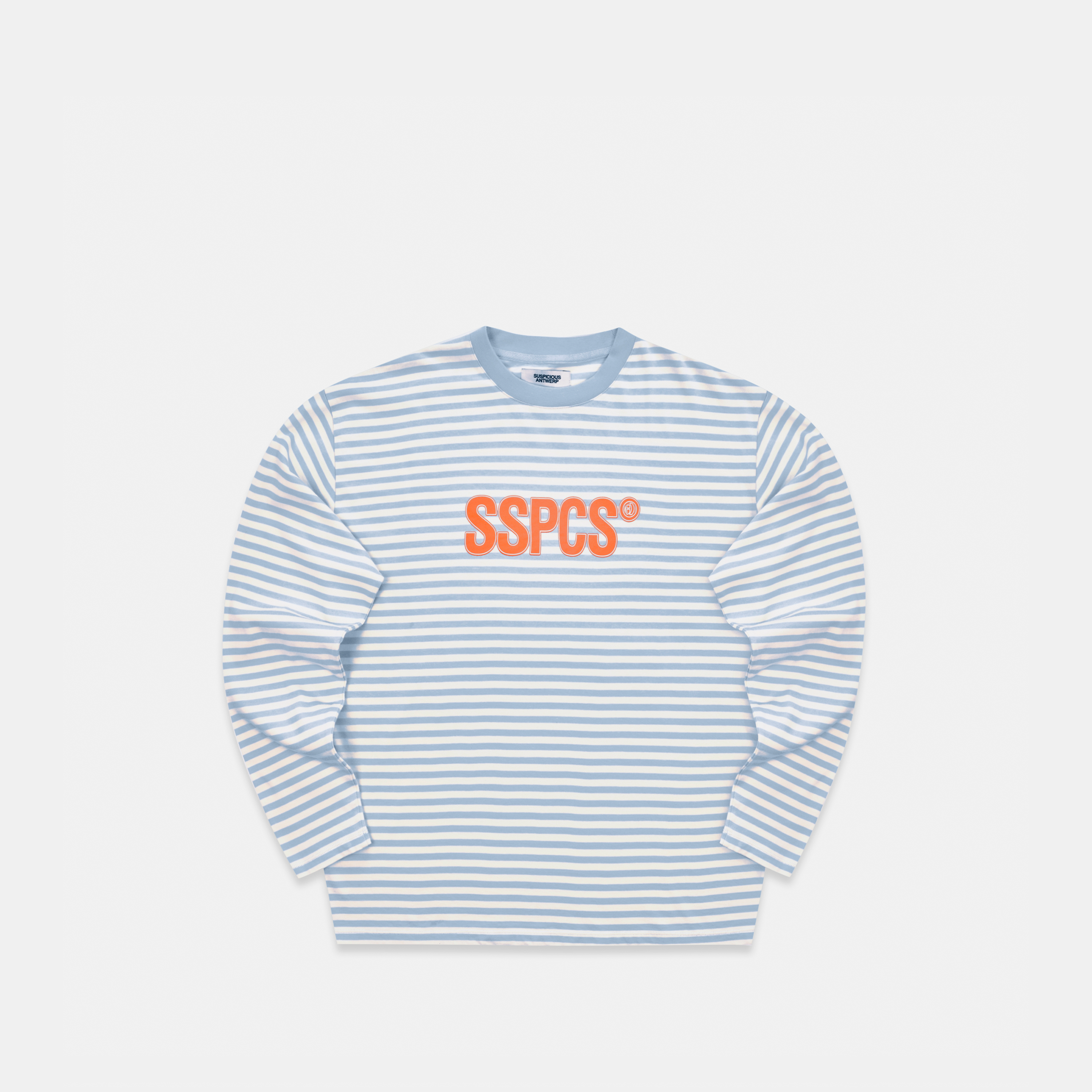 Suspicious Antwerp The SSPCS Striped Longsleeve - Celestial Blue II