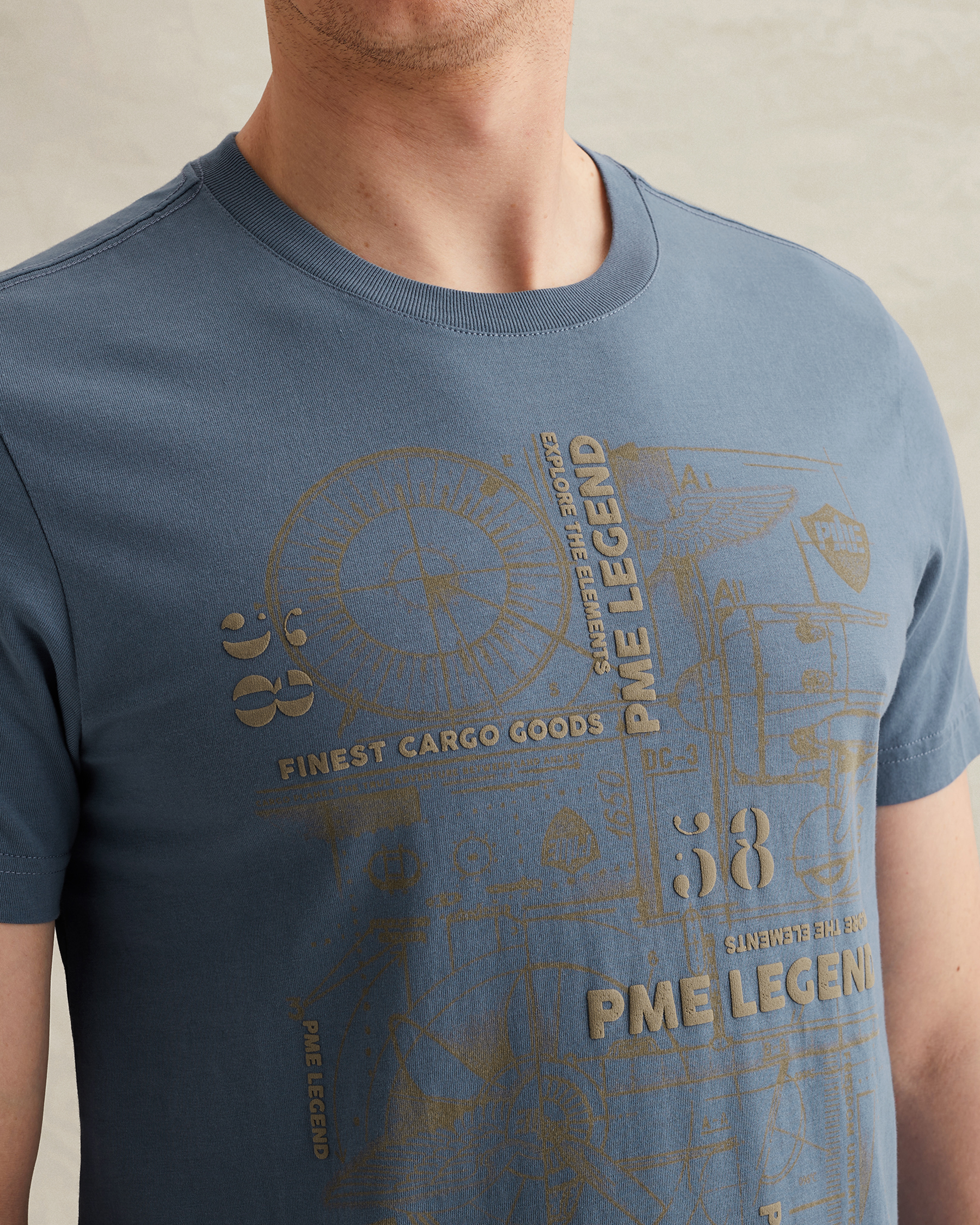 PME Legend T-shirt with cargo artworkx
