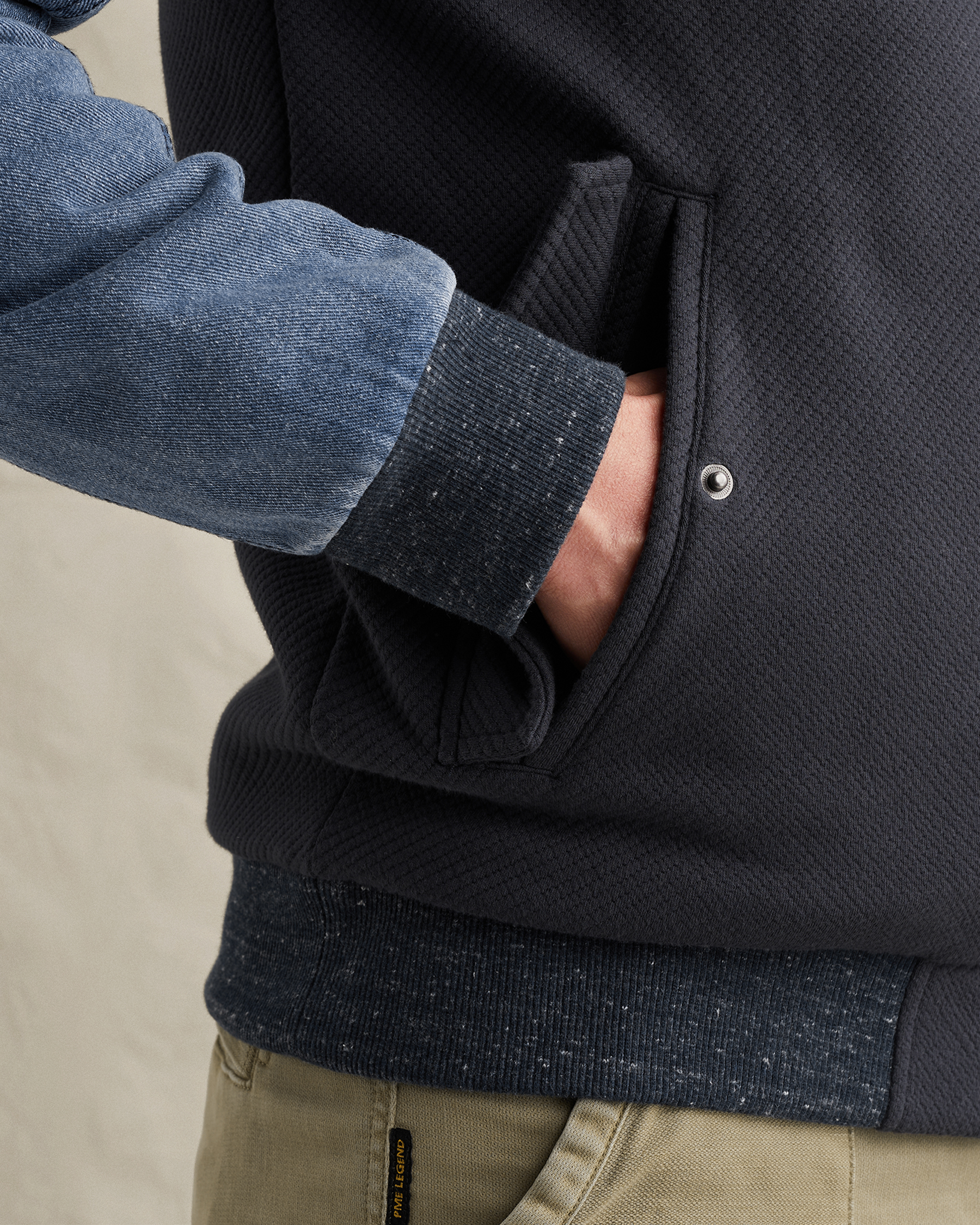 PME Legend Hybrid jacket with badgesx