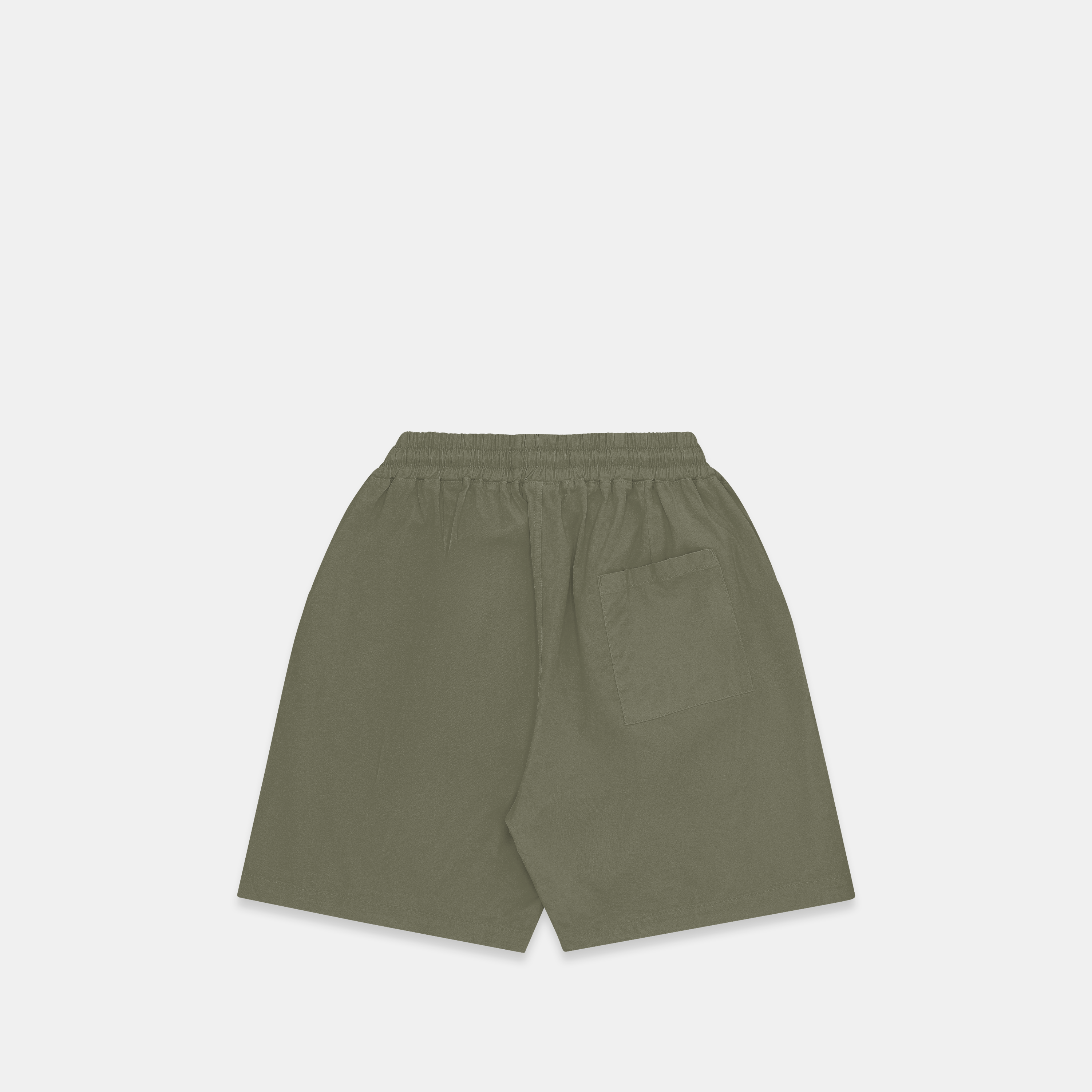 Suspicious Antwerp (SS24) The Suspicious Smiley Twill Shorts - Sage