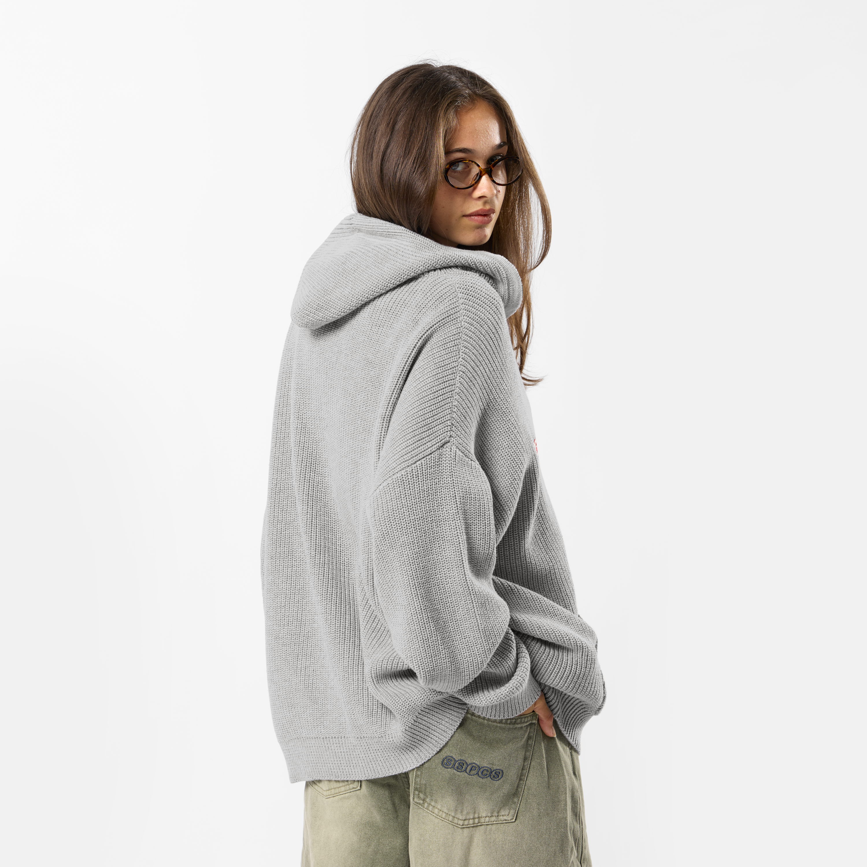 Suspicious Antwerp Winter3 / Patch Patrol Vintage Zip-Up - Neutral Heather