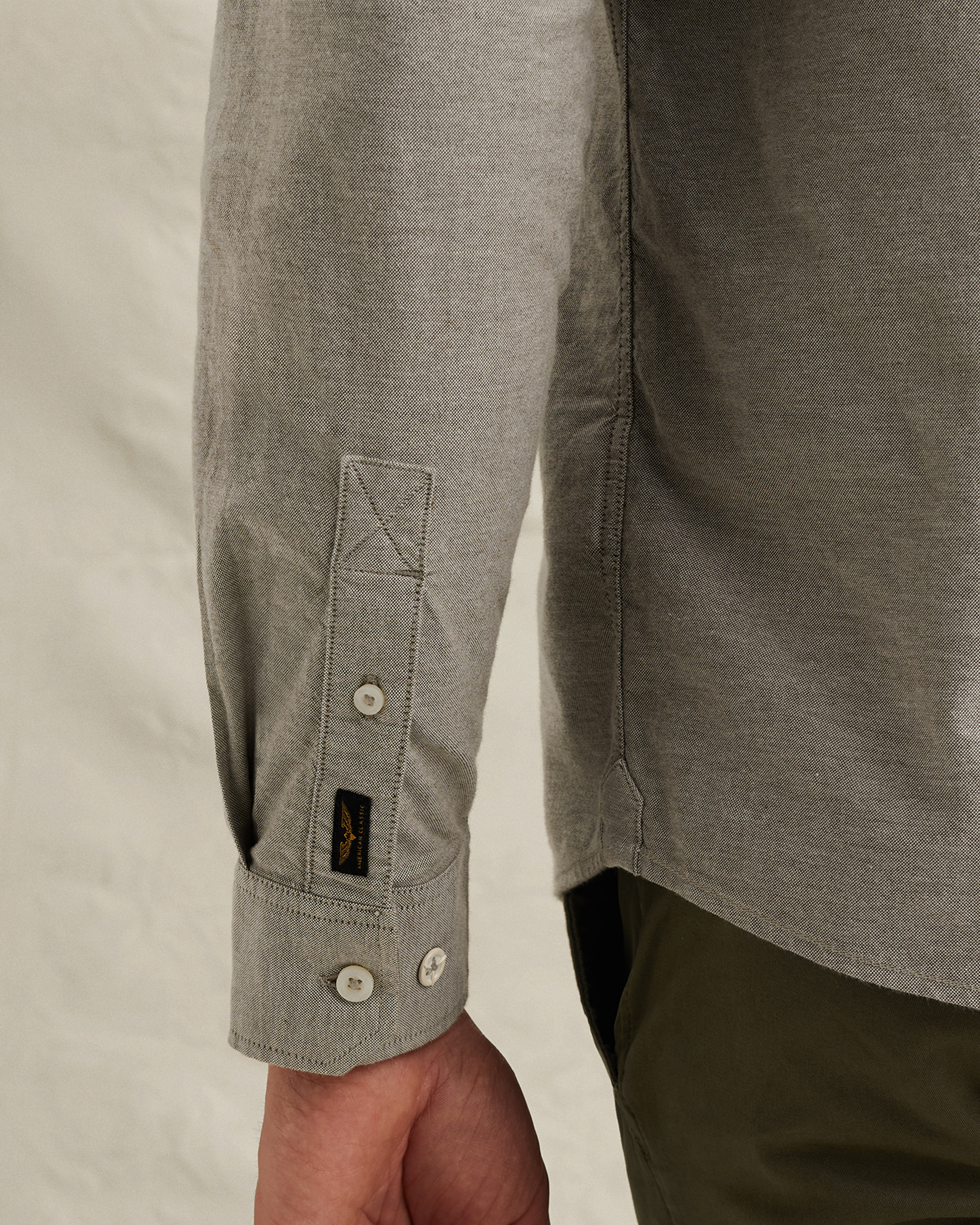 PME Legend Oxford shirt with chest pocket and button-down collarx