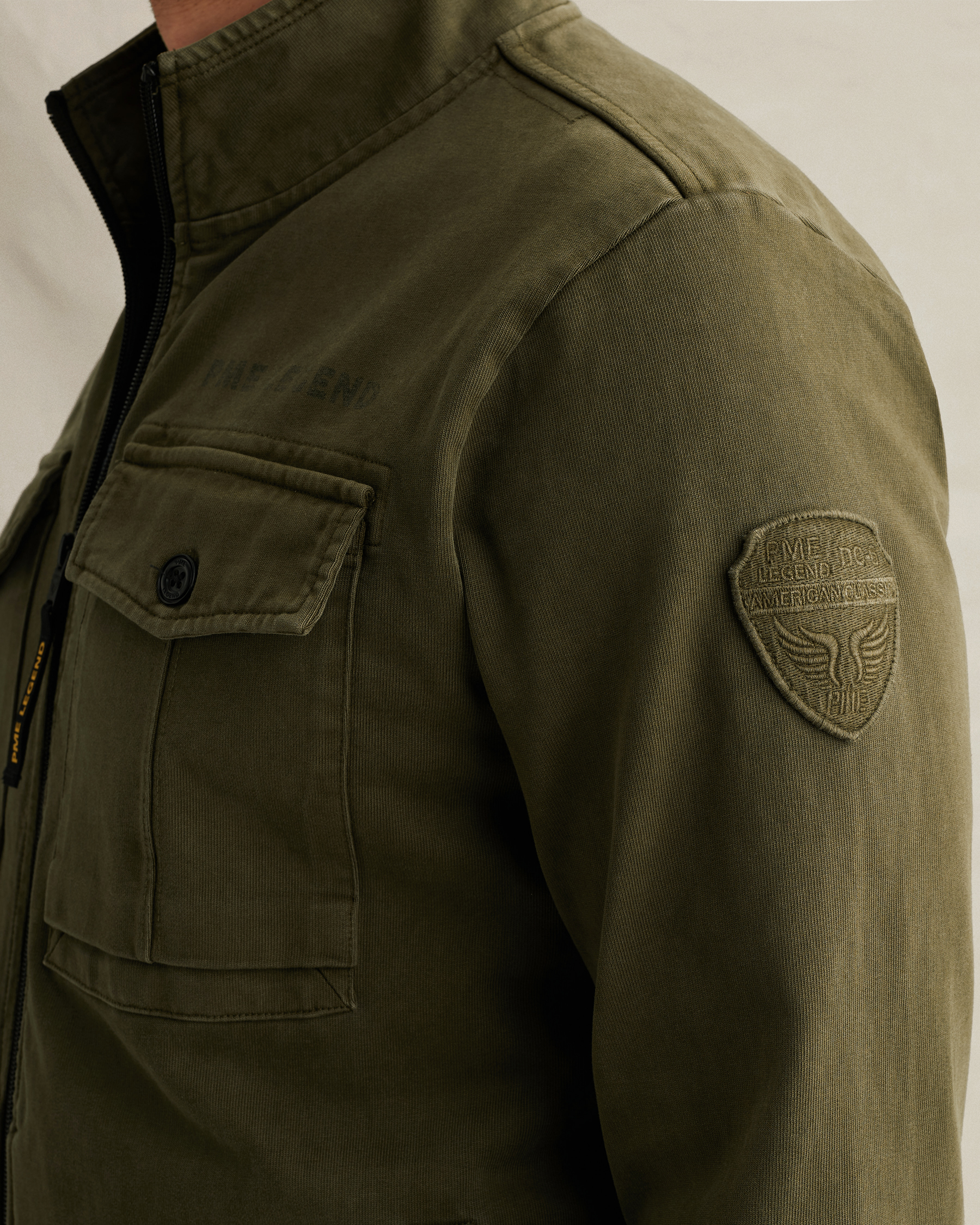 PME Legend Hybrid jacket with zipper closurex