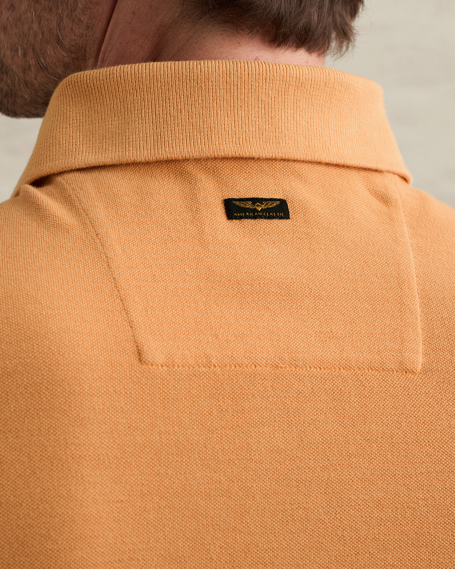 PME Legend Polo shirt with garment-dye wash in piquéx