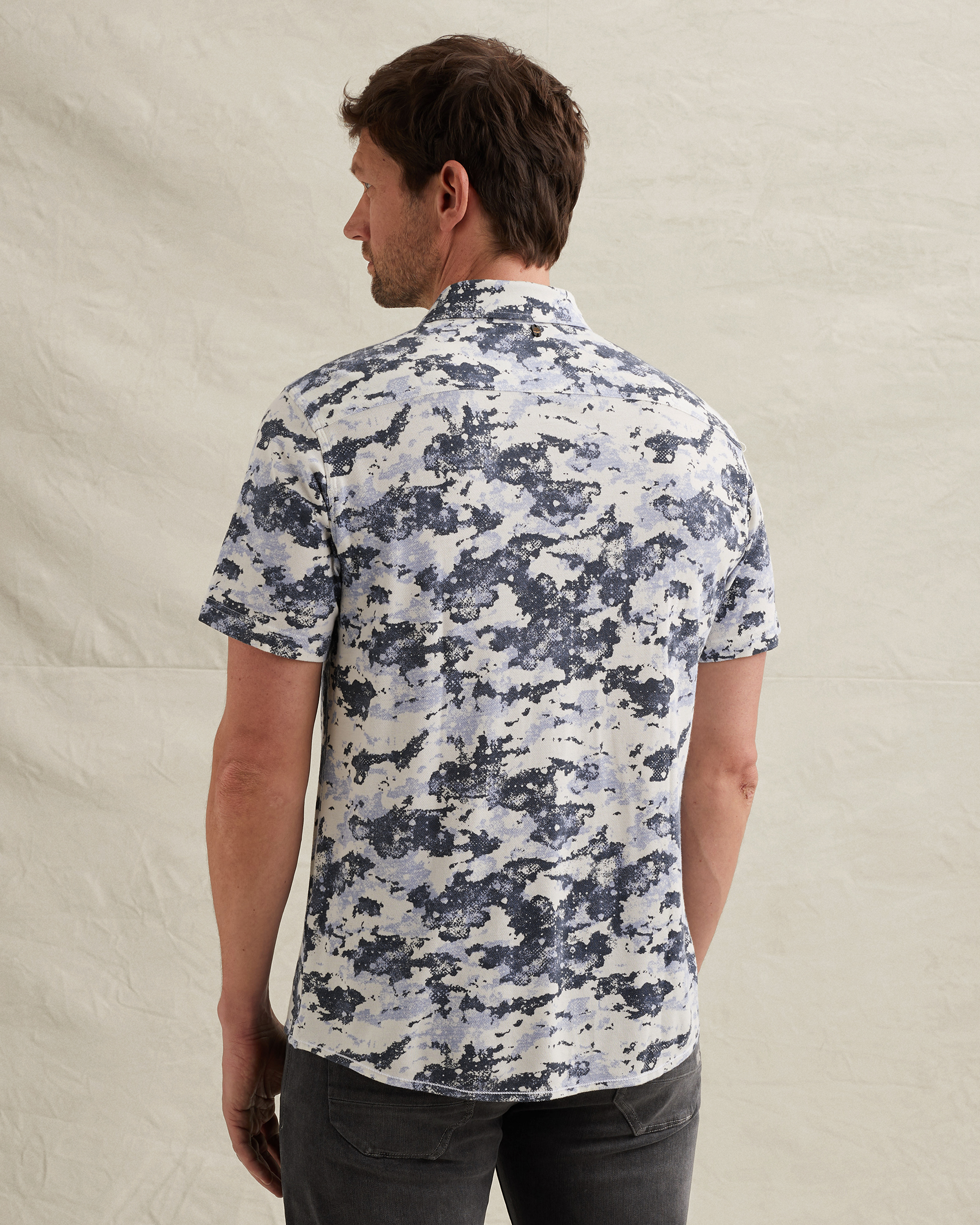 PME Legend Shirt with short sleeves in piquéx