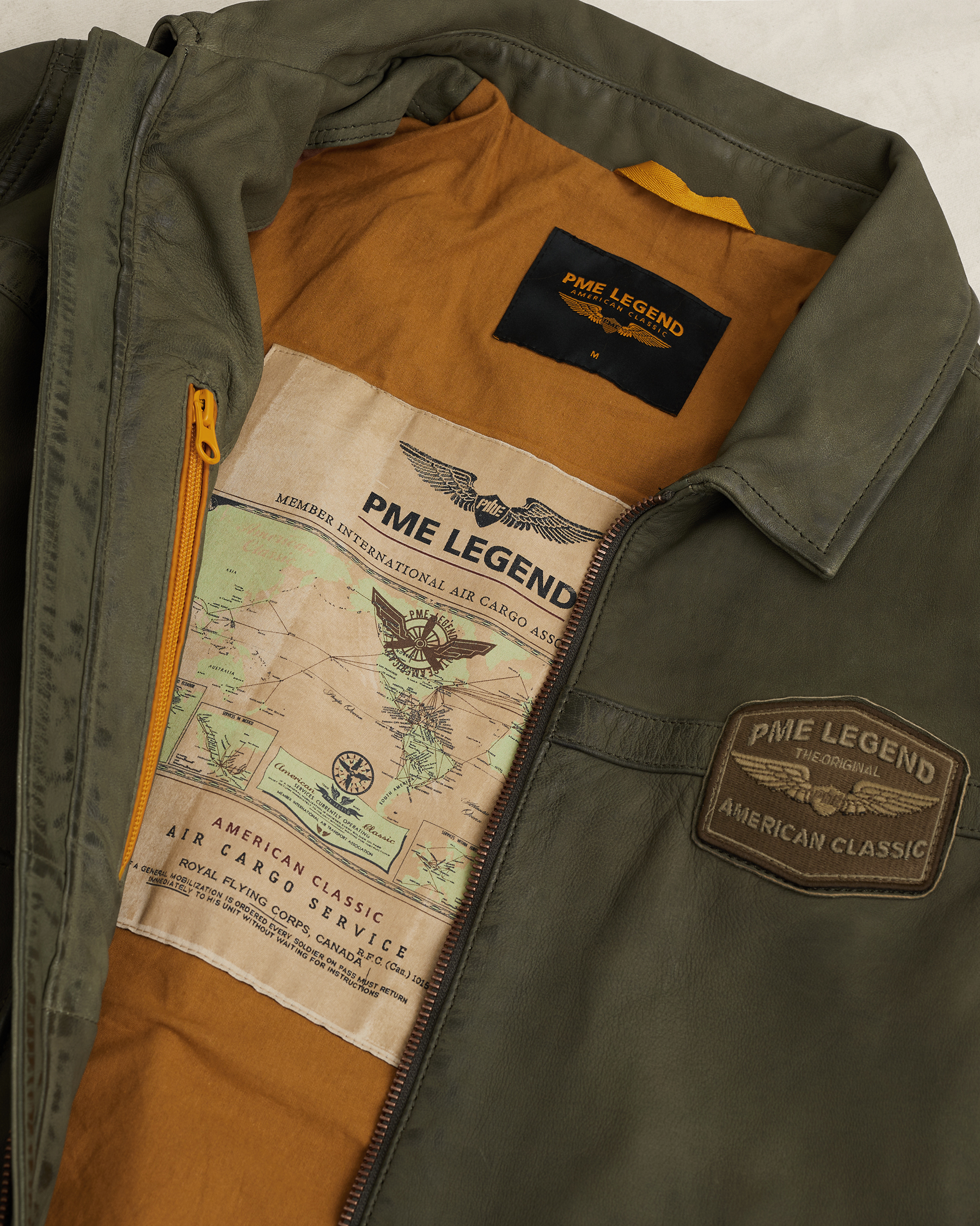 PME Legend Summer Hudson leather jacketx