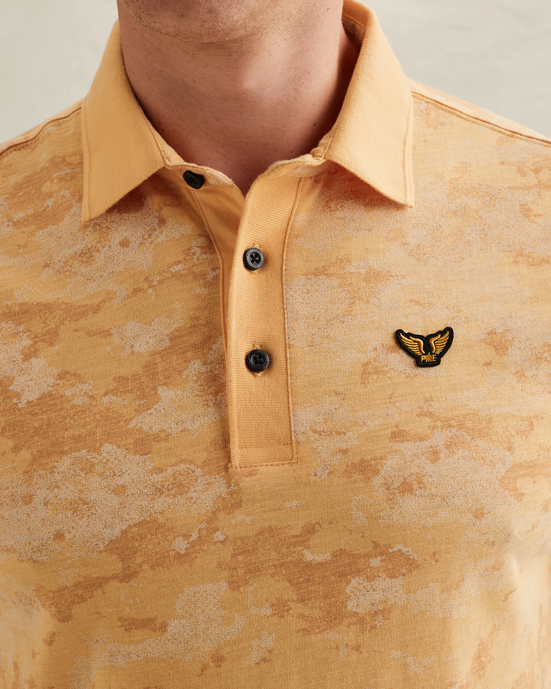 PME Legend Polo shirt in slub jerseyx