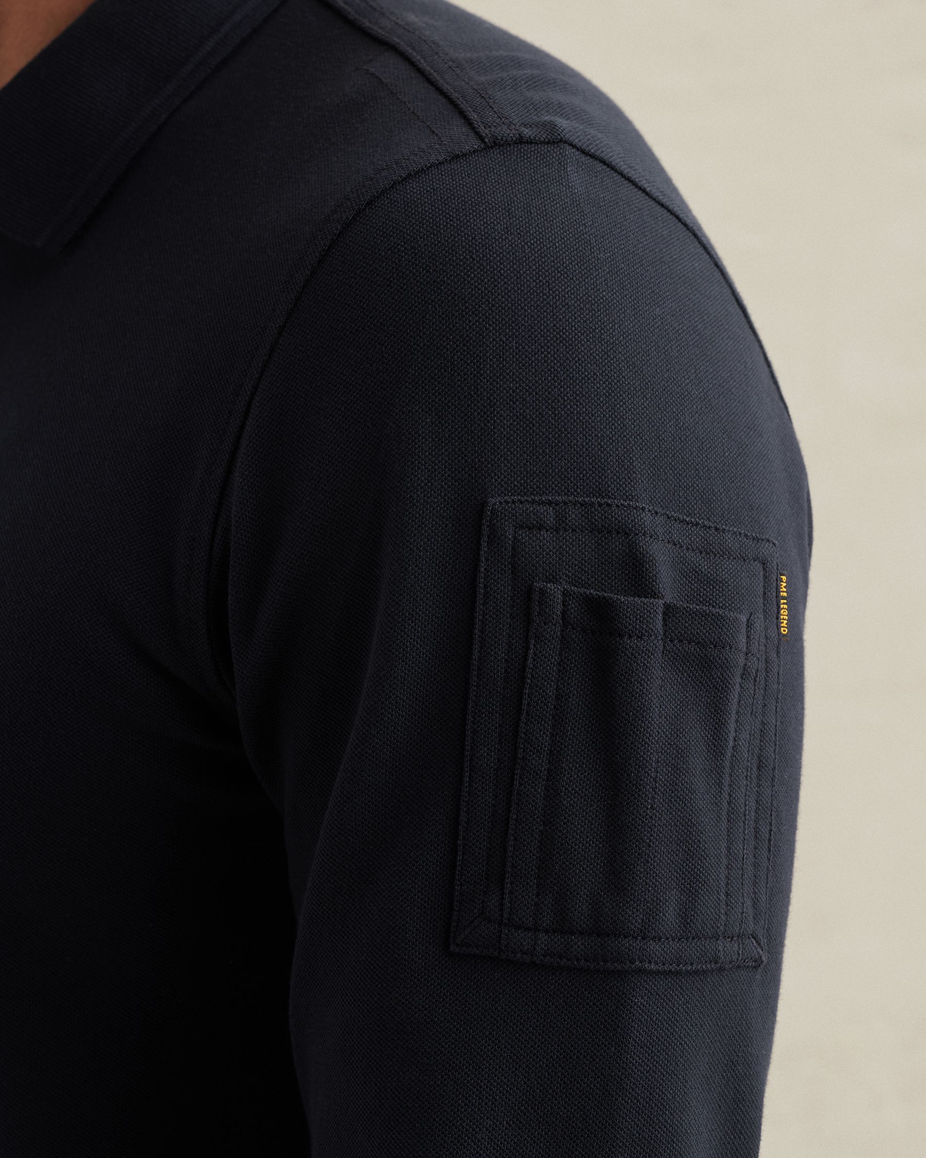 PME Legend American Classic polo with long sleevesx