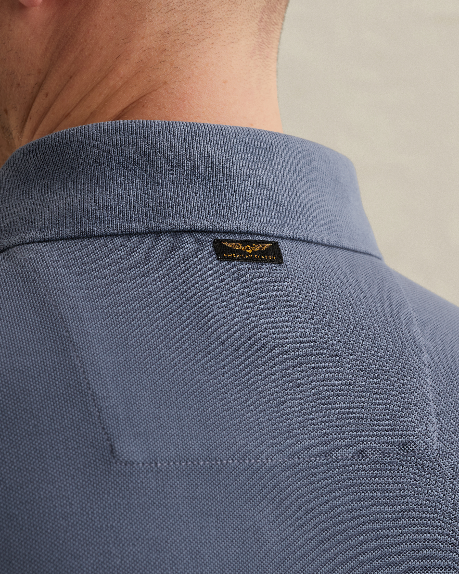PME Legend Polo shirt with garment-dye washx