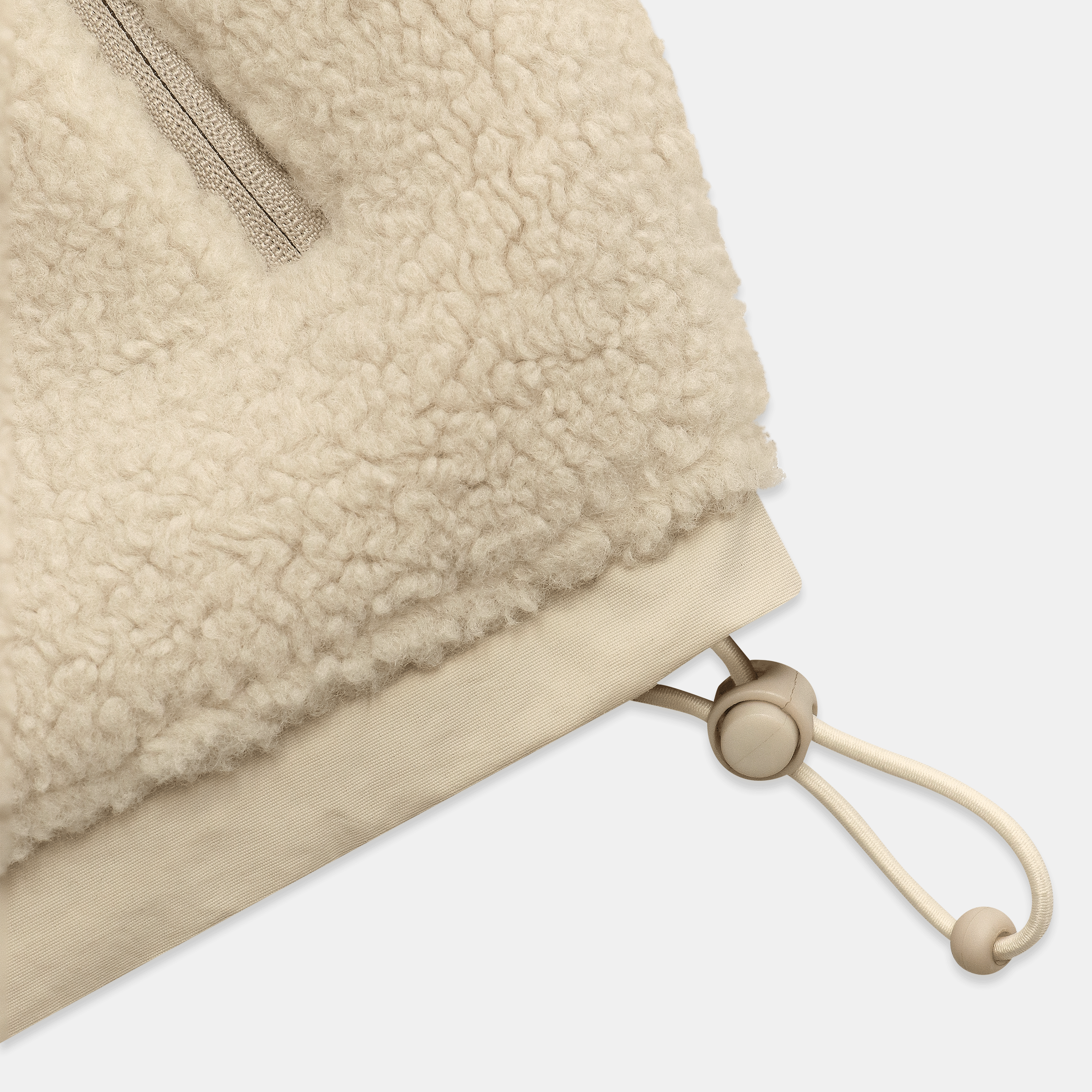 Suspicious Antwerp The Landscape Sherpa Jacket - Dune