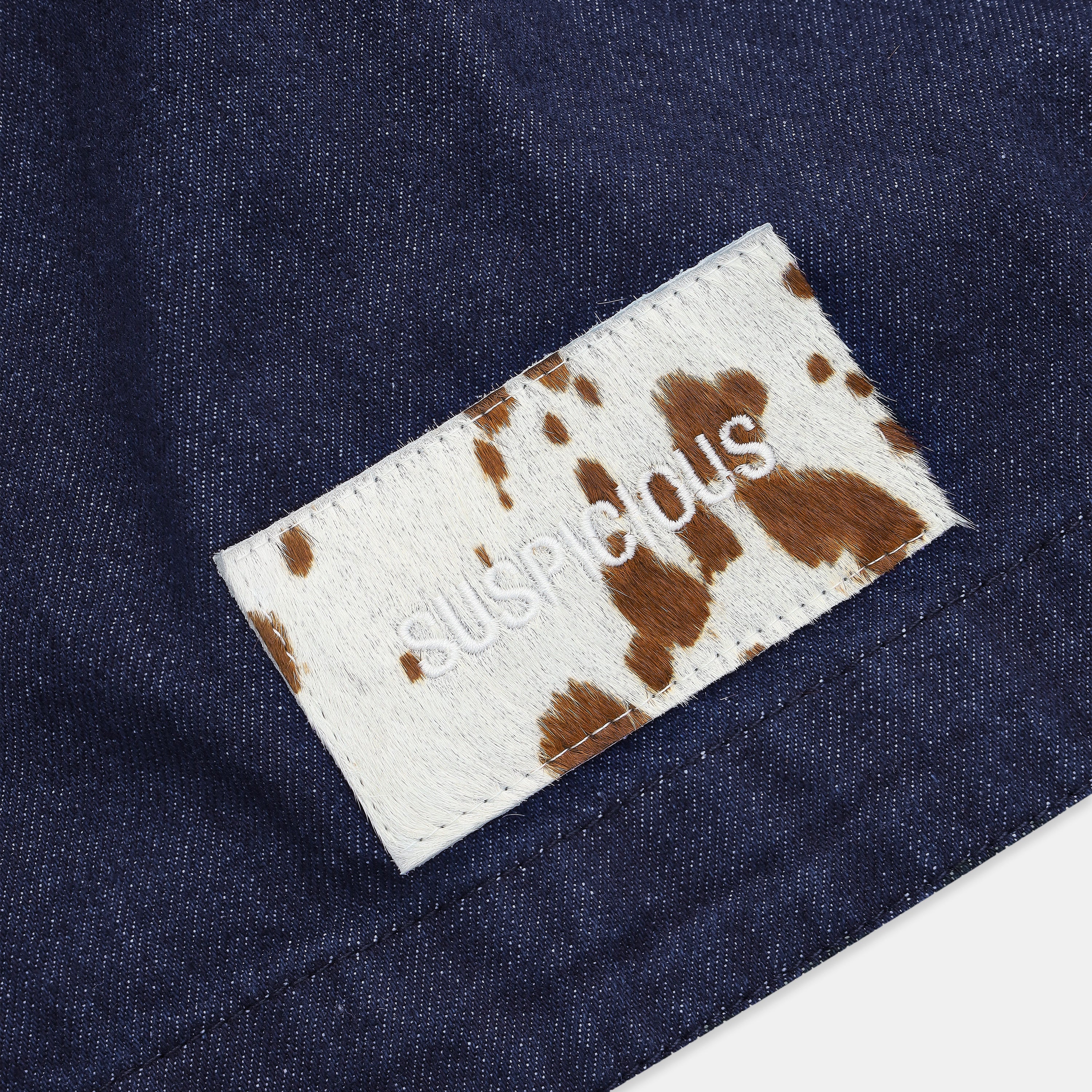 Suspicious Antwerp PL / Lola Denim Zip-Up Jacket - Indigo