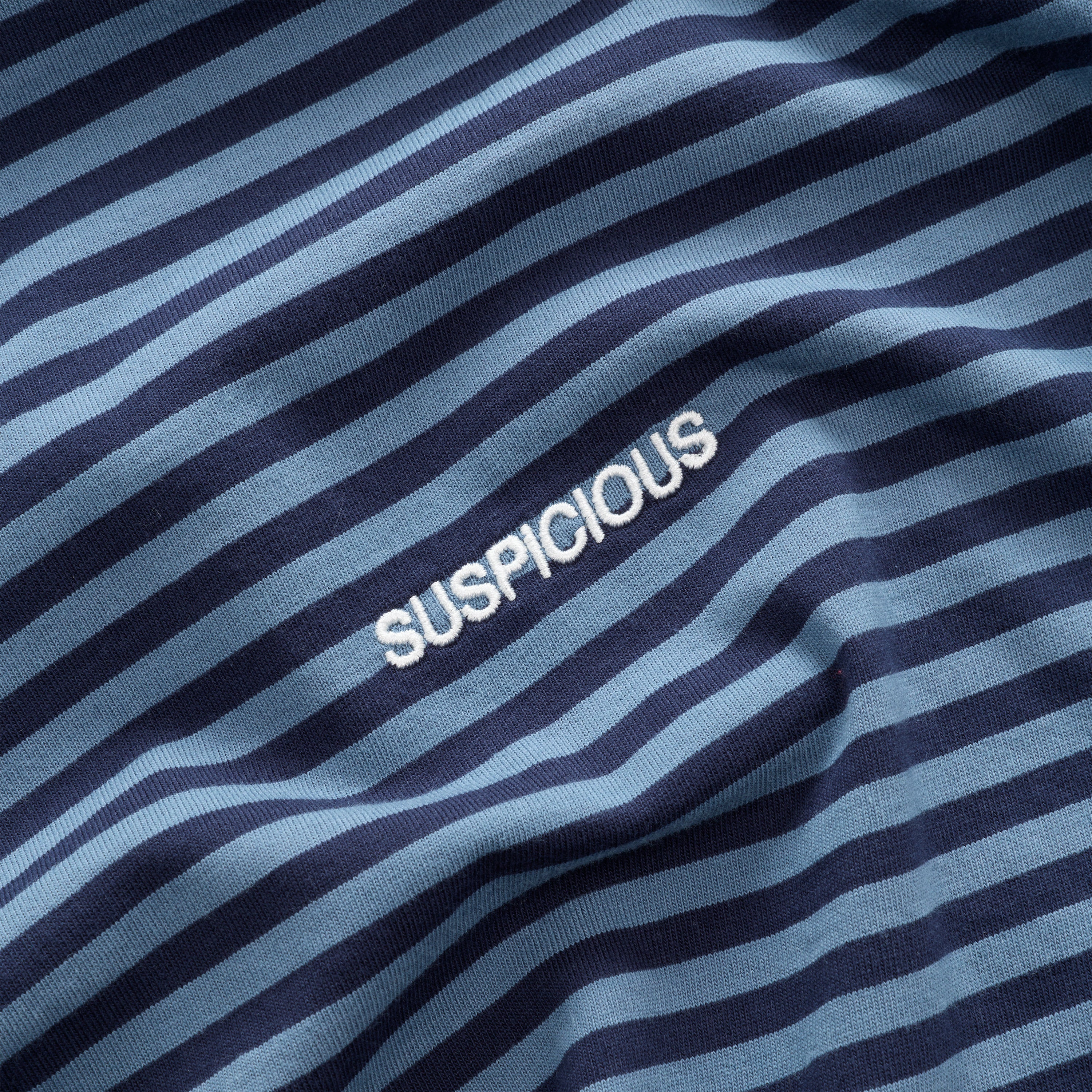 Suspicious Antwerp PL / The Essentials Striped Longsleeve - Nightfall Tone