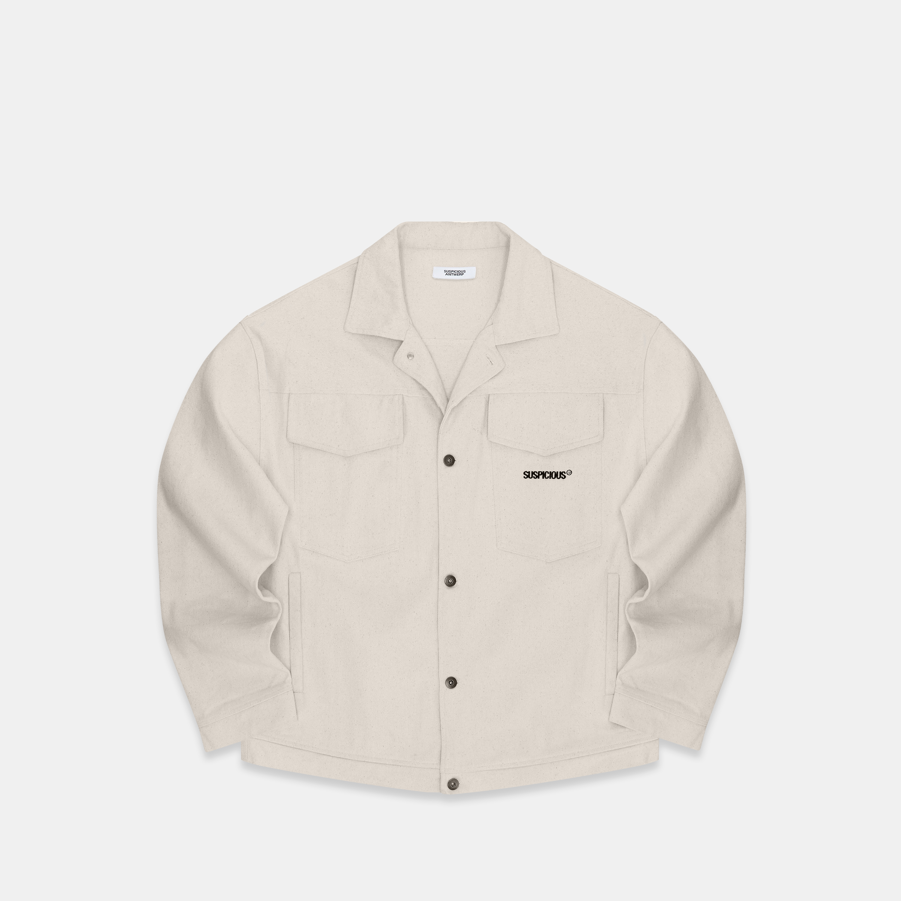 Suspicious Antwerp The Suspicious Twill Jacket - Natural