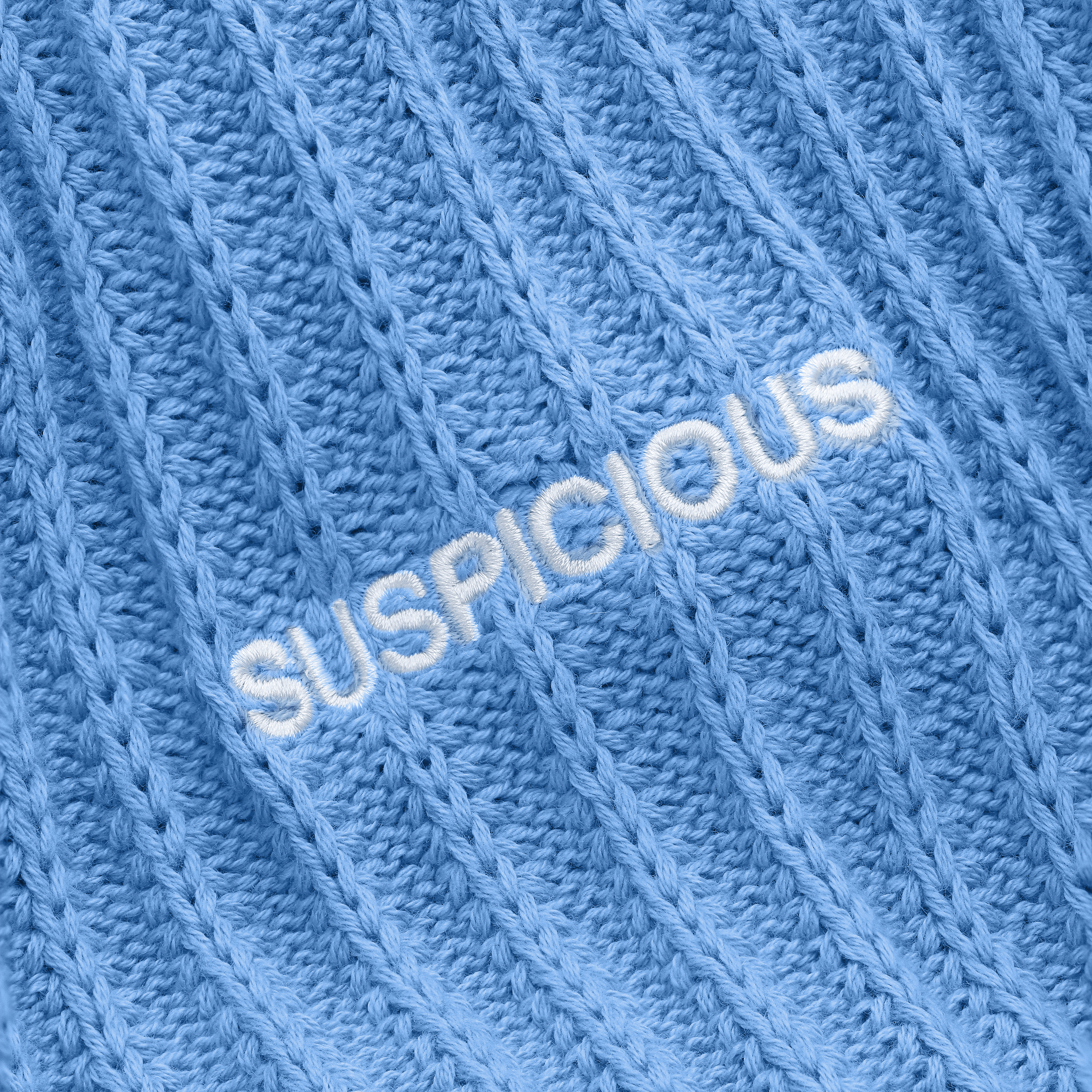 Suspicious Antwerp The Suspicious 2 Knitted Sweat - Blue