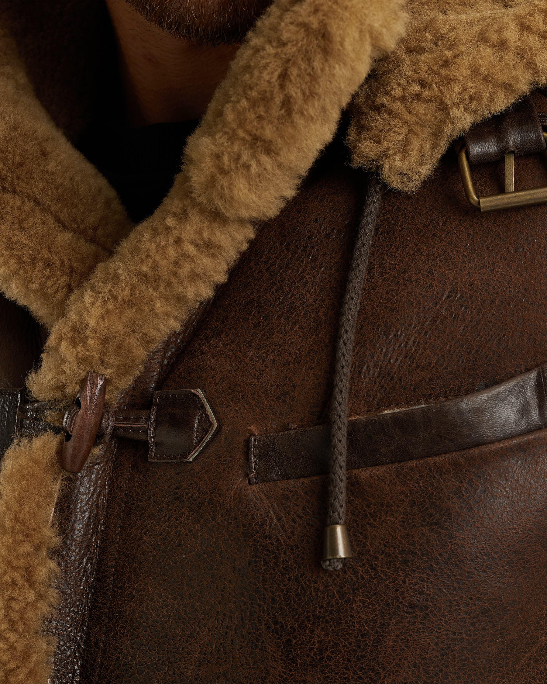 PME Legend Long Lammy leather jacketx