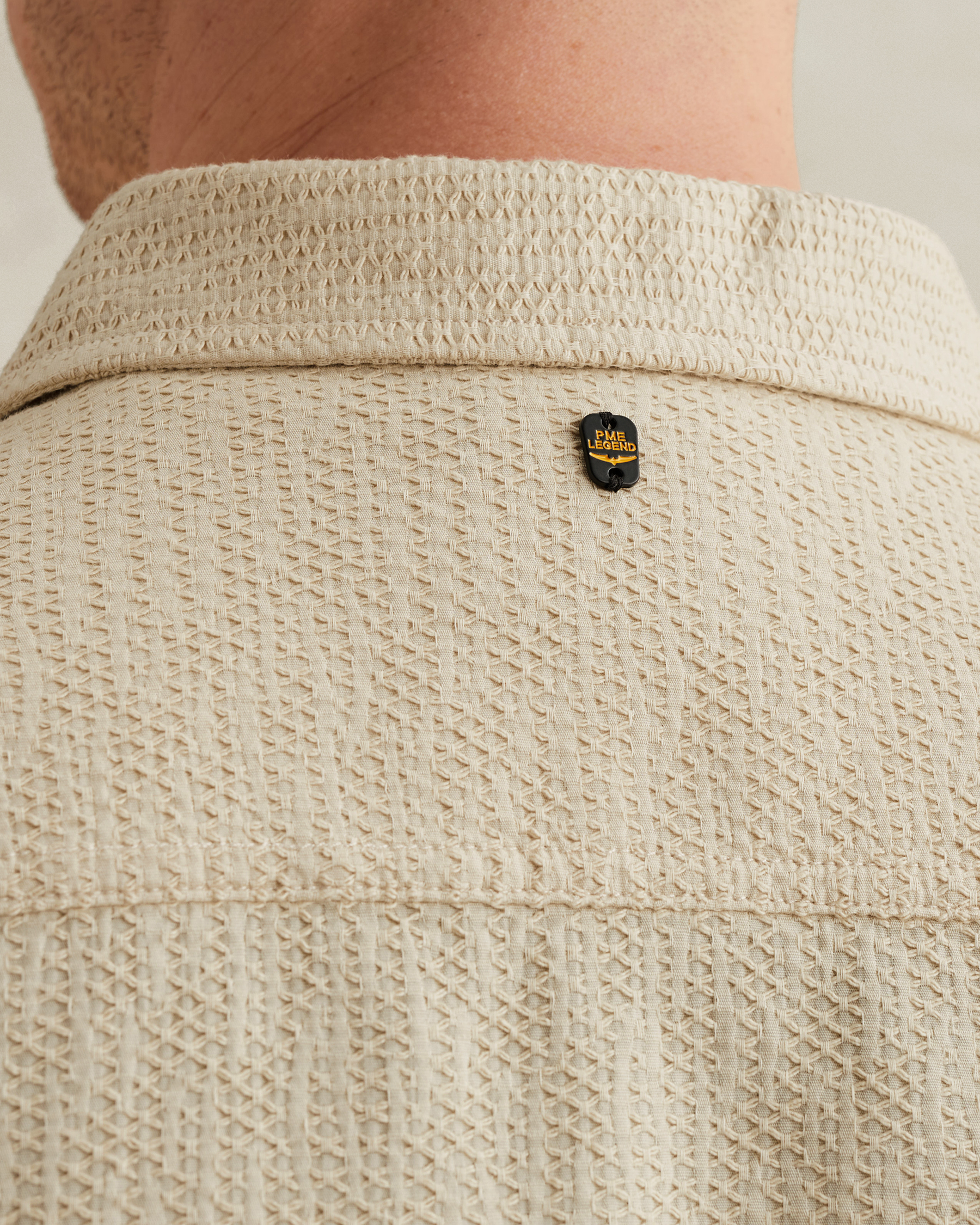 PME Legend Shirt with button closure and texturex