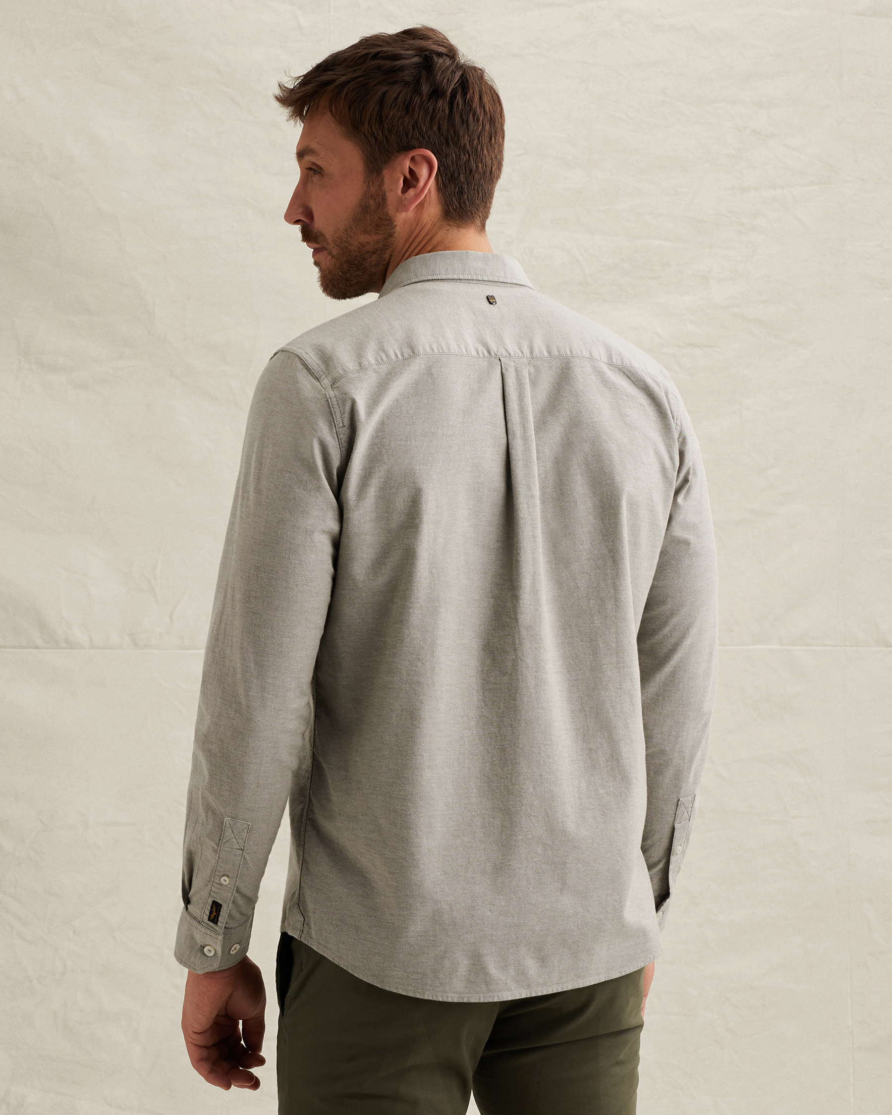 PME Legend Oxford shirt with chest pocket and button-down collarx