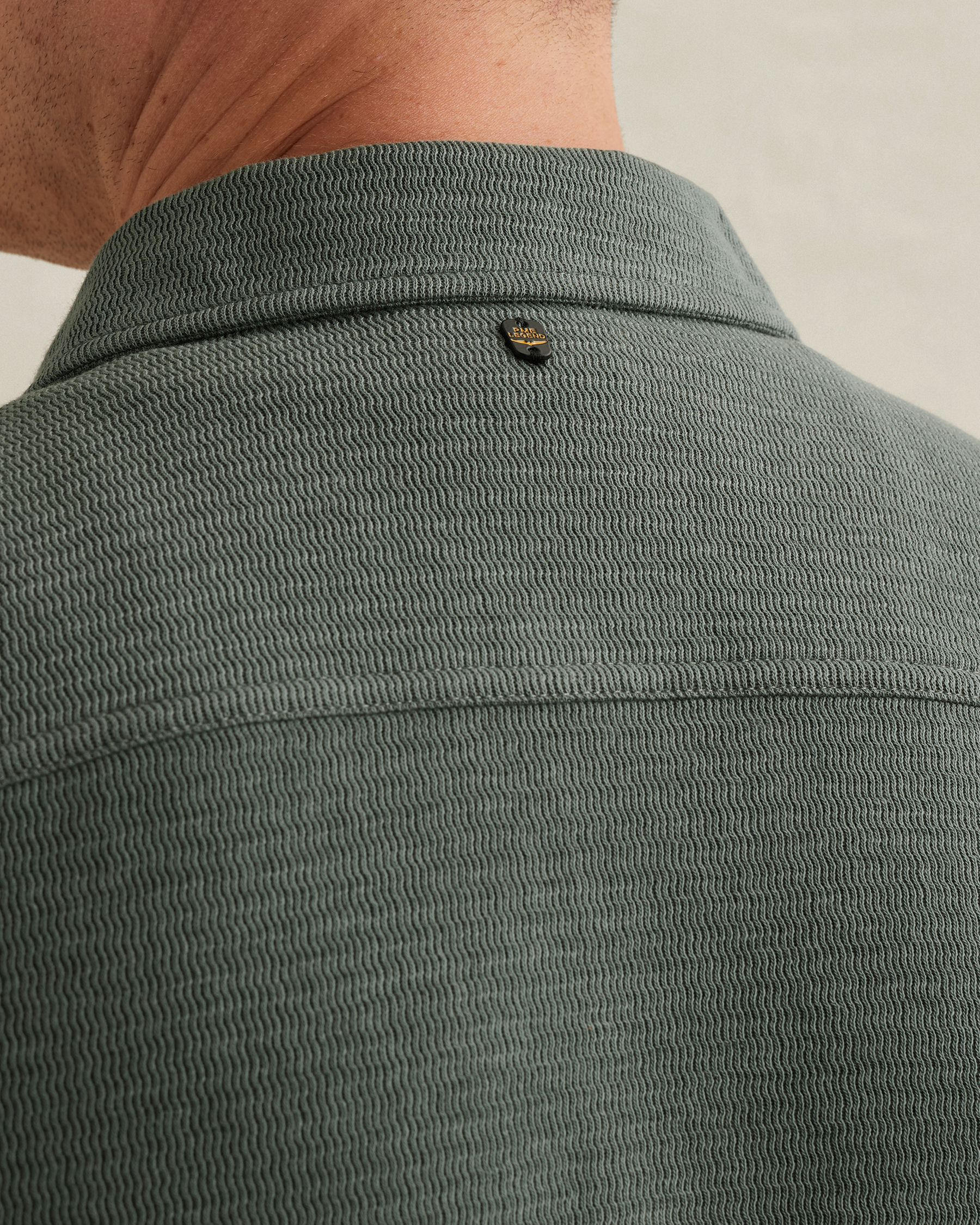 PME Legend Shirt with short sleeves in interlock jerseyx