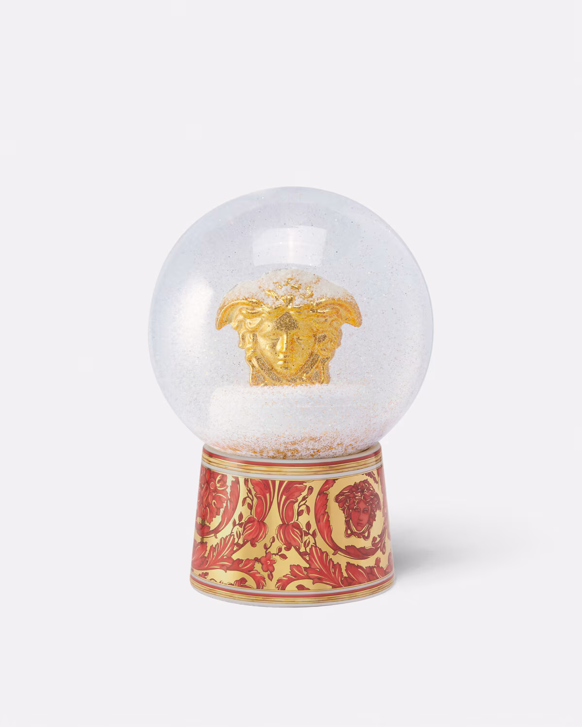 Versace Medusa Garland Large Snow Globe