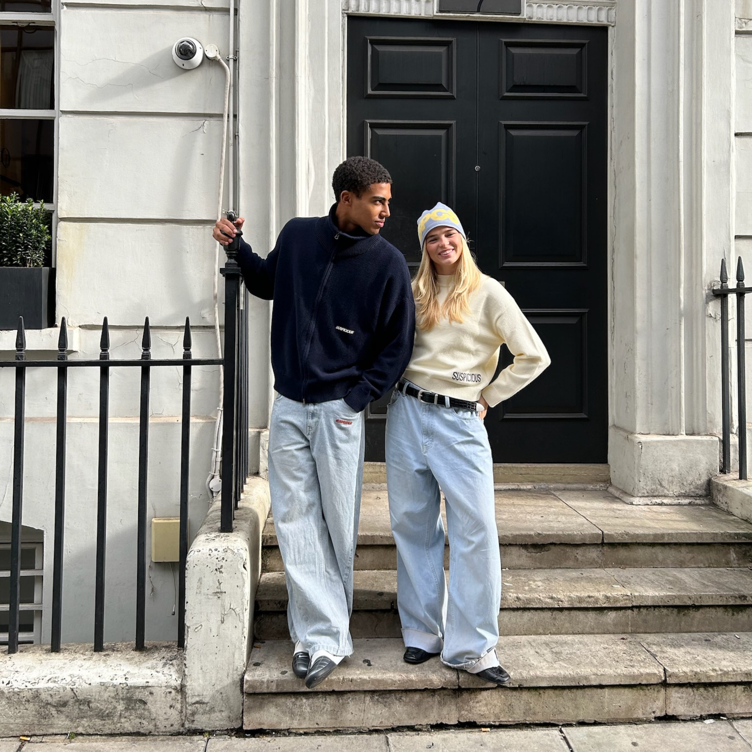 Suspicious Antwerp Winter2 / Core W High Neck Knit - Off-White