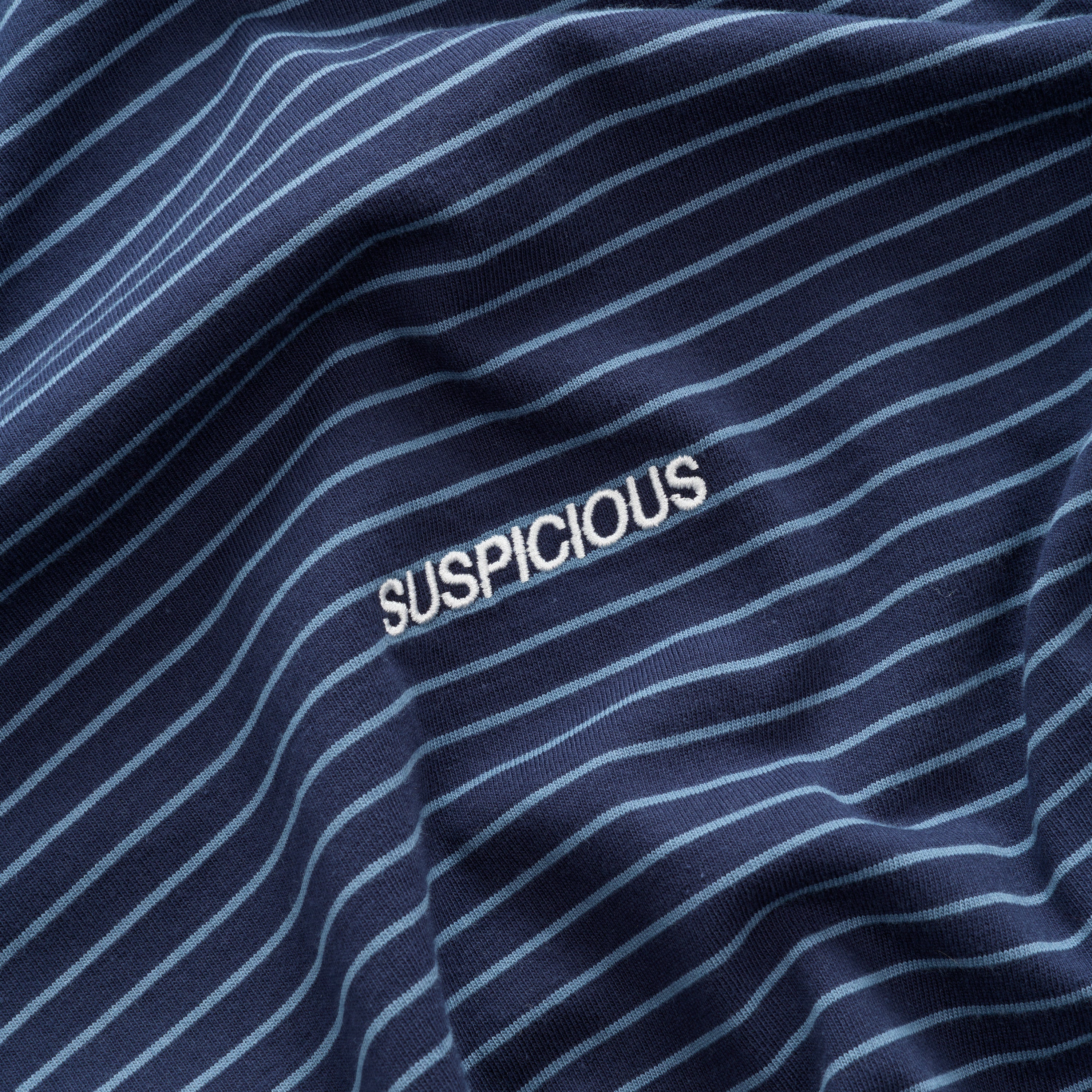 Suspicious Antwerp PL / The Essentials Striped Longsleeve - Nightfall