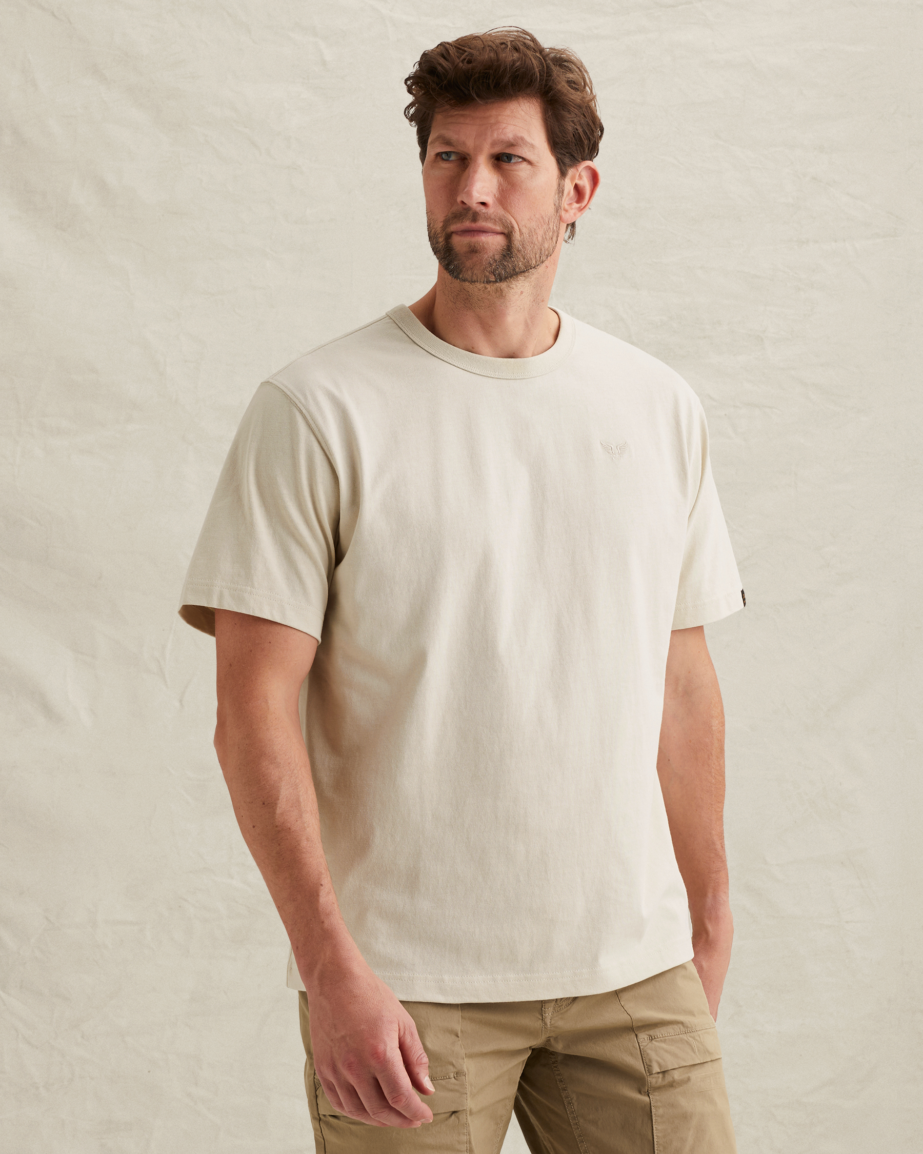 PME Legend Relaxed fit T-shirt with embroidered logox