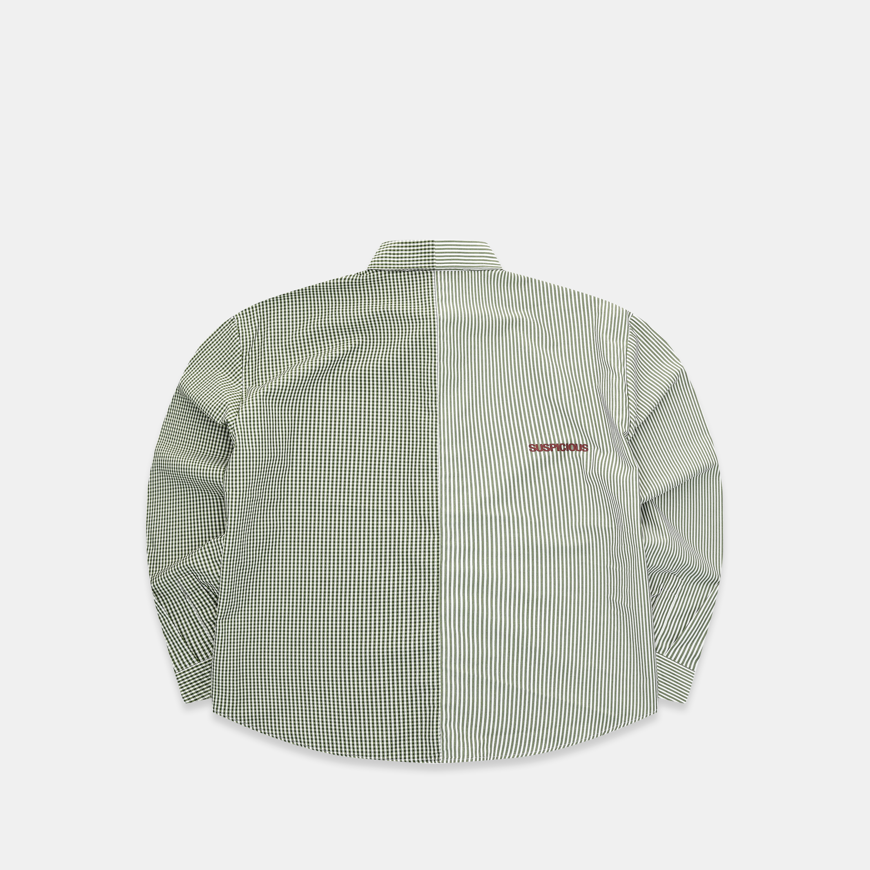 Suspicious Antwerp Buongiorno / Nulla Di Nuovo Dual Longsleeve Shirt - Green
