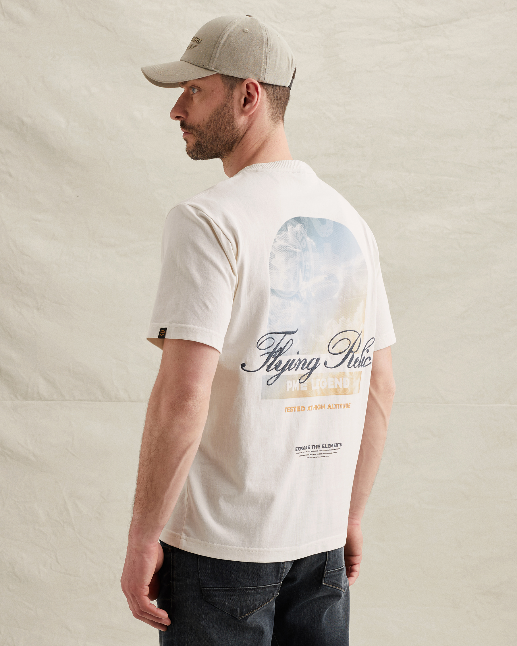 PME Legend T-shirt in a cotton blend with multiple artworksx