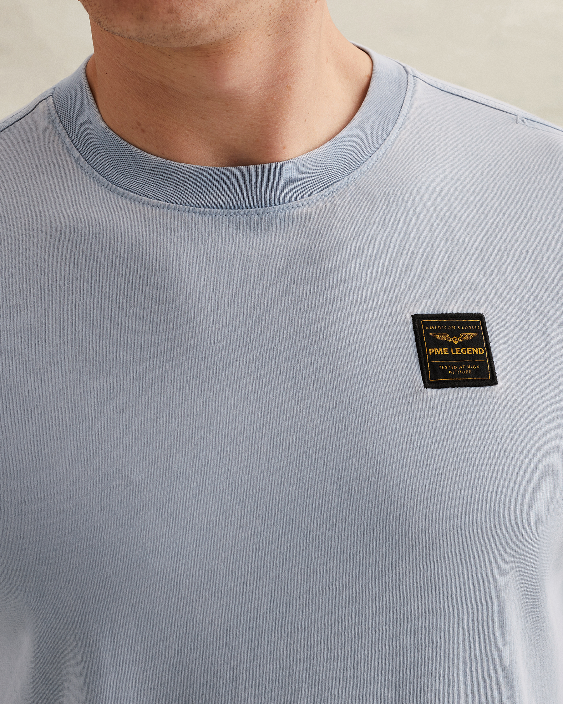 PME Legend T-shirt with garment-dye washx