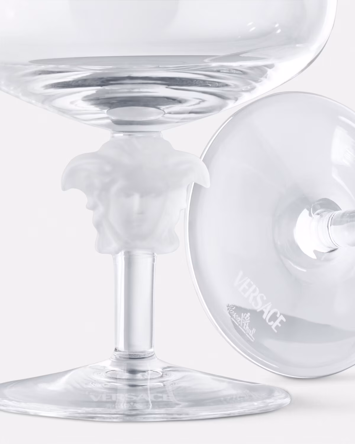 Versace Medusa Lumière Champagne Glasses 2-Set