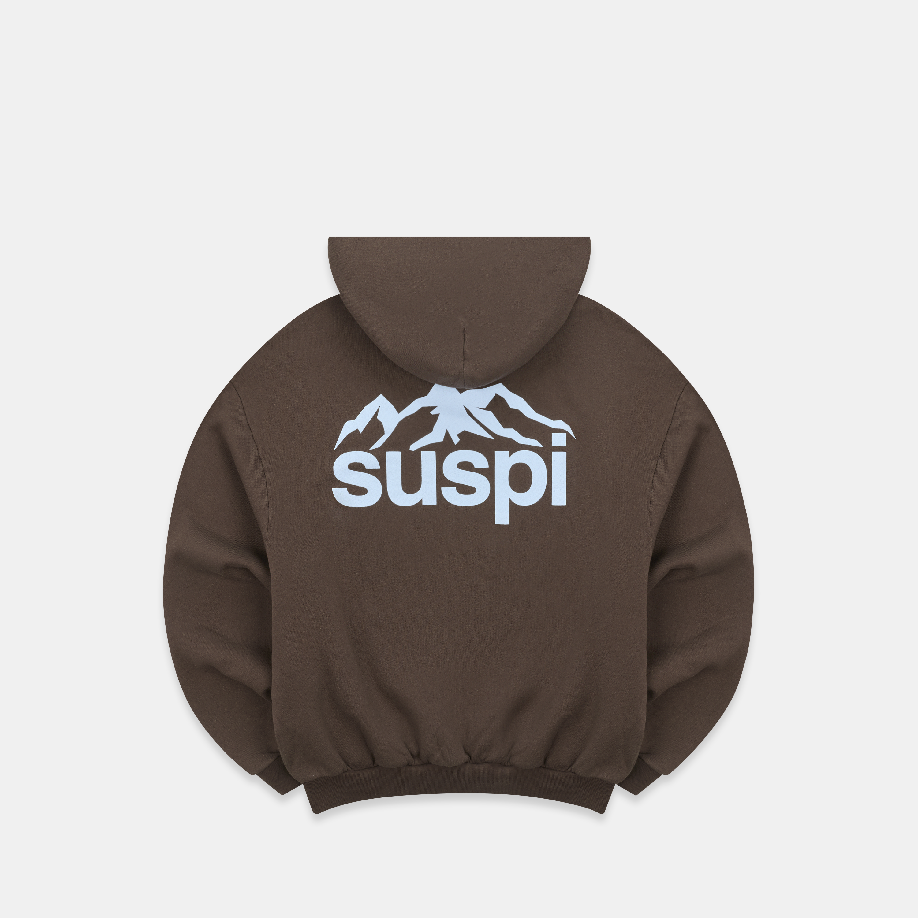 Suspicious Antwerp Winter1 / Landscape Hoodie - Espresso