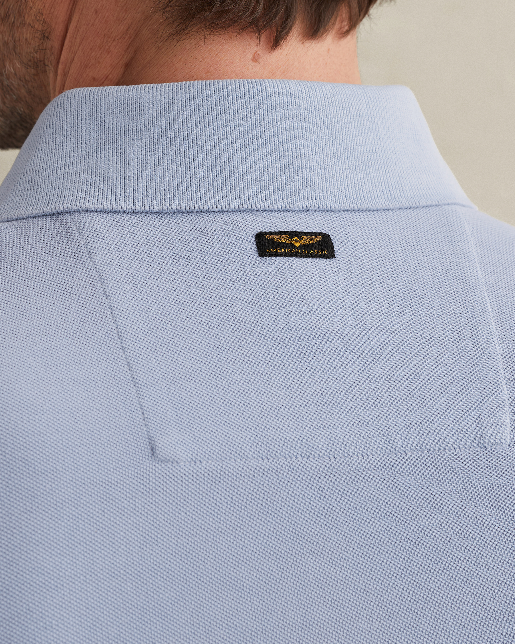 PME Legend Polo shirt with garment-dye wash in piquéx