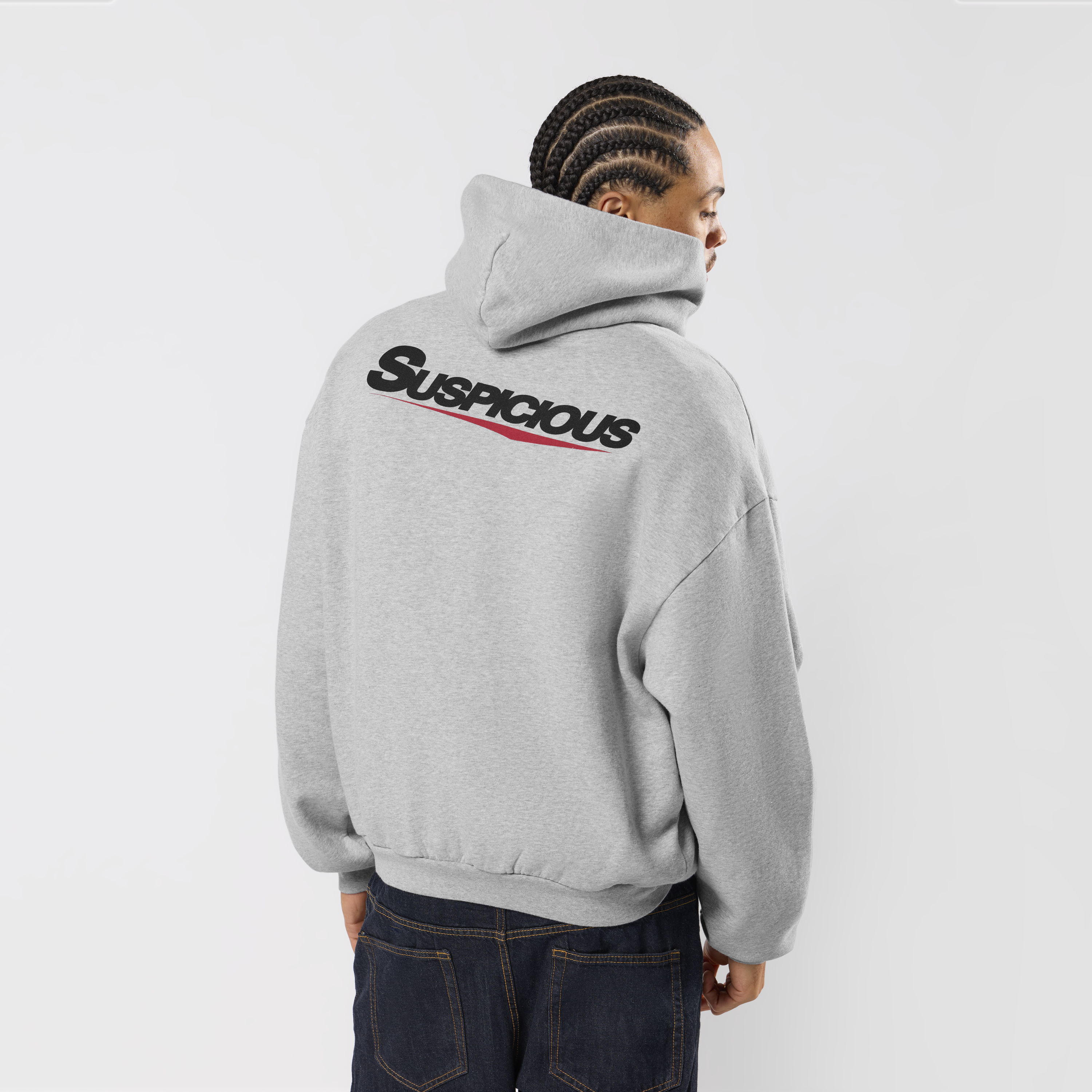 Suspicious Antwerp Winter3 / Flow Hoodie - Neutral Heather