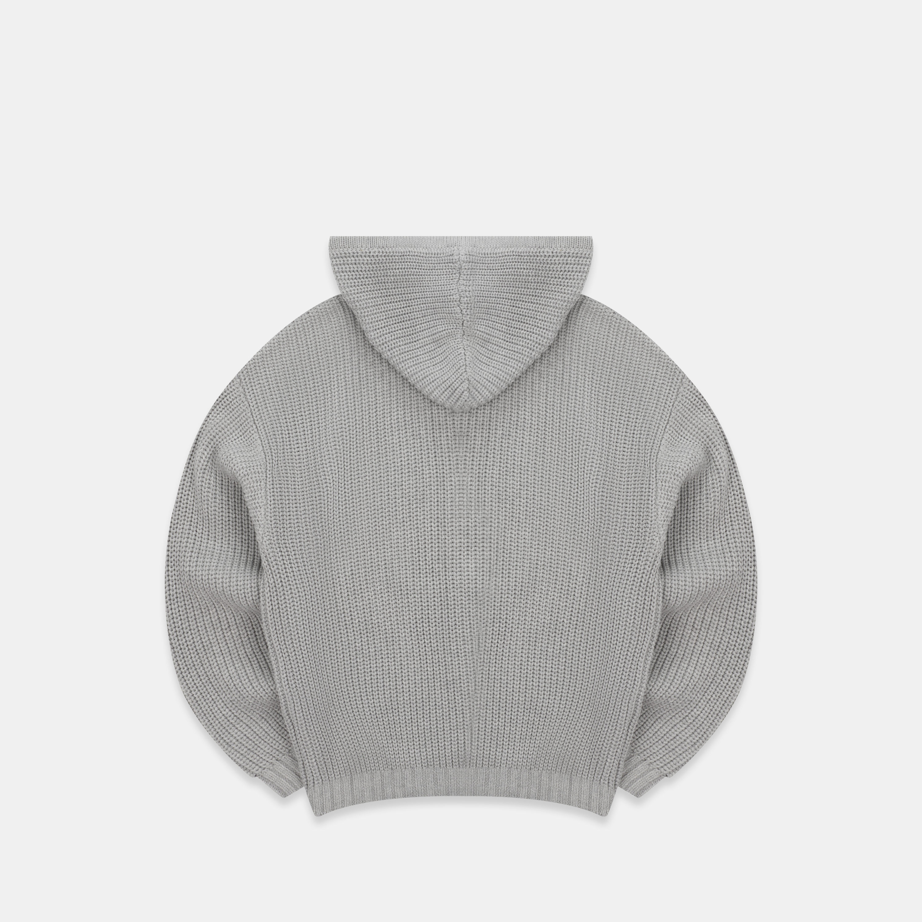 Suspicious Antwerp Fall / Core Knitted Hoodie - Neutral Heather