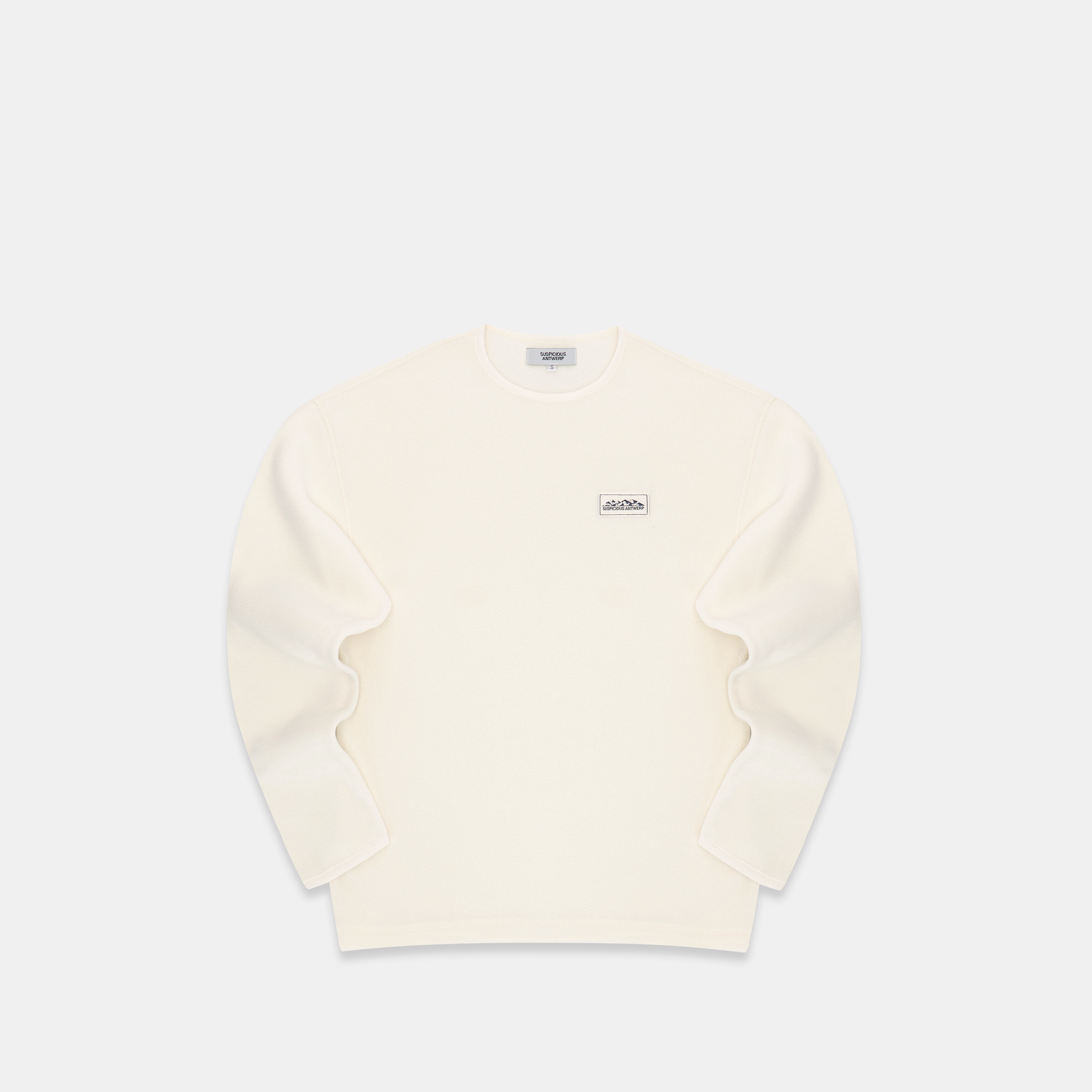 Suspicious Antwerp The Label Polar Crewneck - Natural