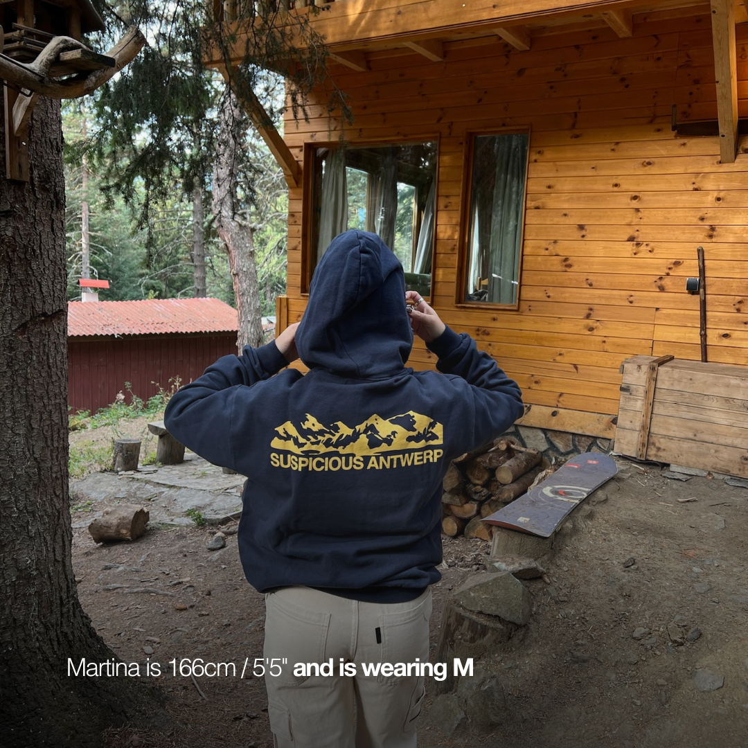 Suspicious Antwerp The Landscape Hoodie - Nightfall
