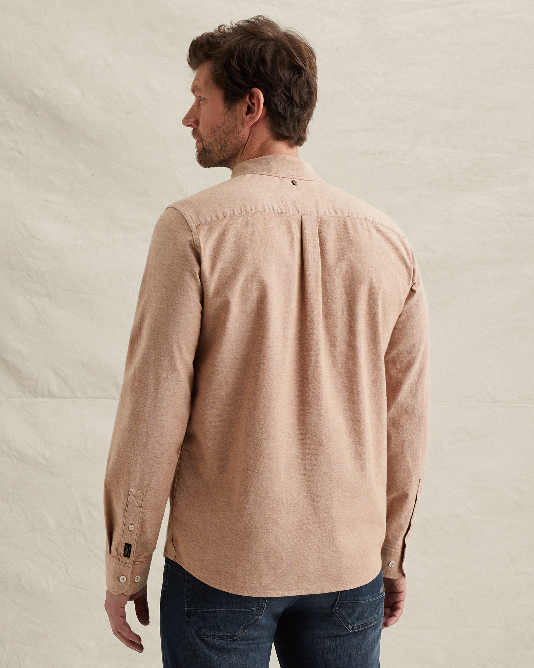 PME Legend Oxford shirt with chest pocket and button-down collarx