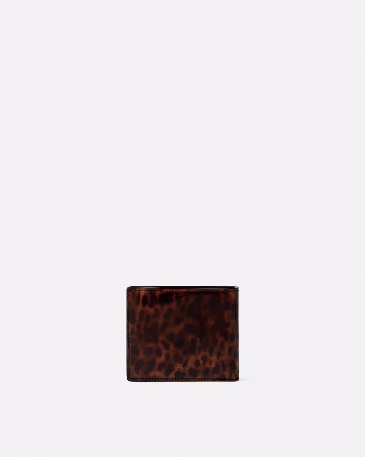 Versace Medusa Biggie Patent Bifold Wallet