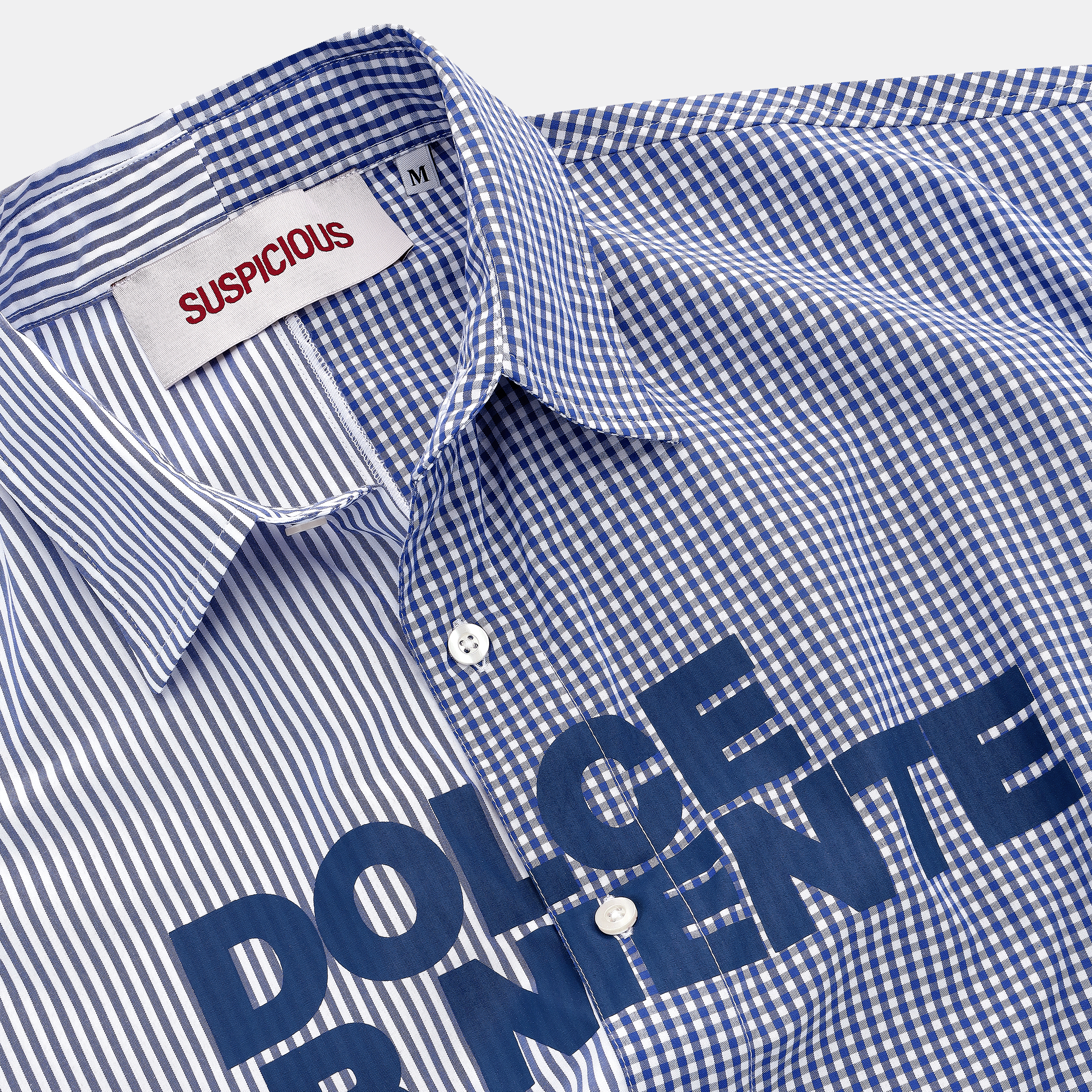 Suspicious Antwerp Buongiorno / Dolce Far Niente Dual Shortsleeve Shirt - Dark Blue