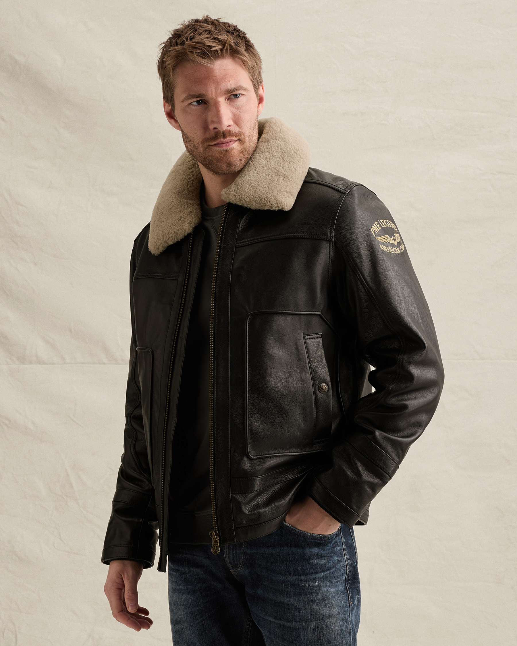 PME Legend Auckland leather jacketx